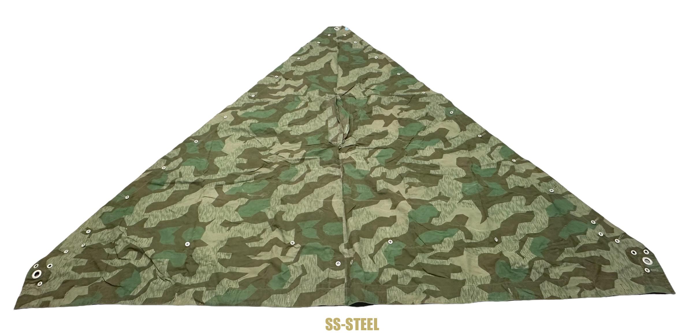 ‘Zeltbahn’ Heer Splinter Camo Tent - Image 8