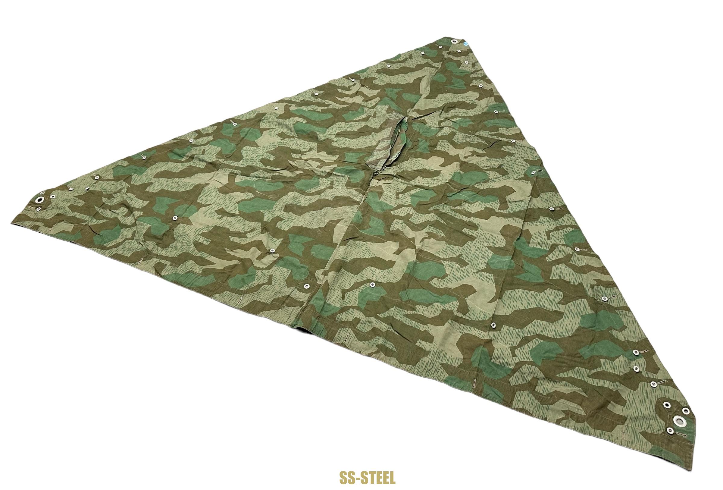 ‘Zeltbahn’ Heer Splinter Camo Tent - Image 9