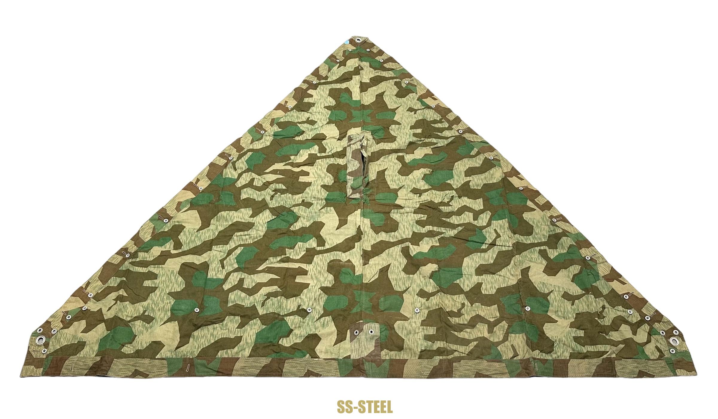 ‘Zeltbahn’ Heer Splinter Camo Tent - Image 10