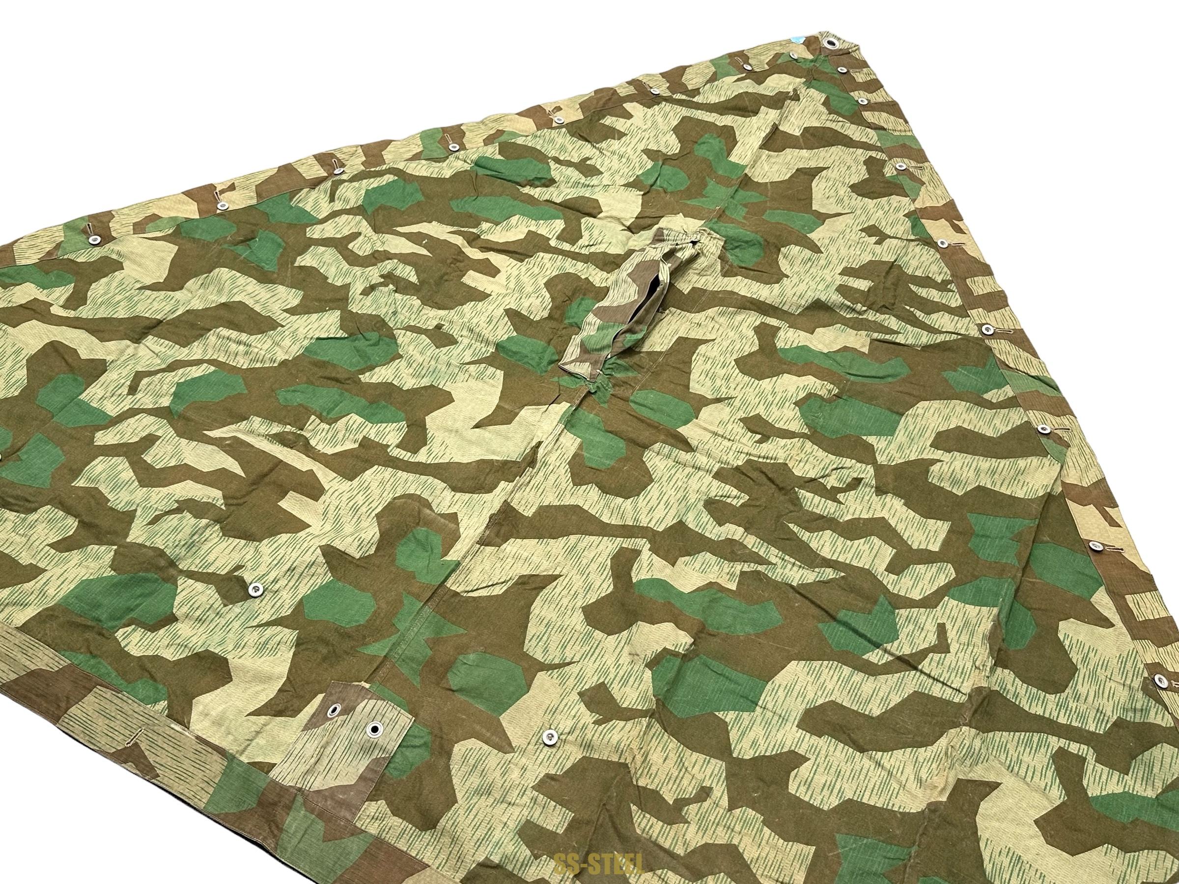 ‘Zeltbahn’ Heer Splinter Camo Tent - Image 13