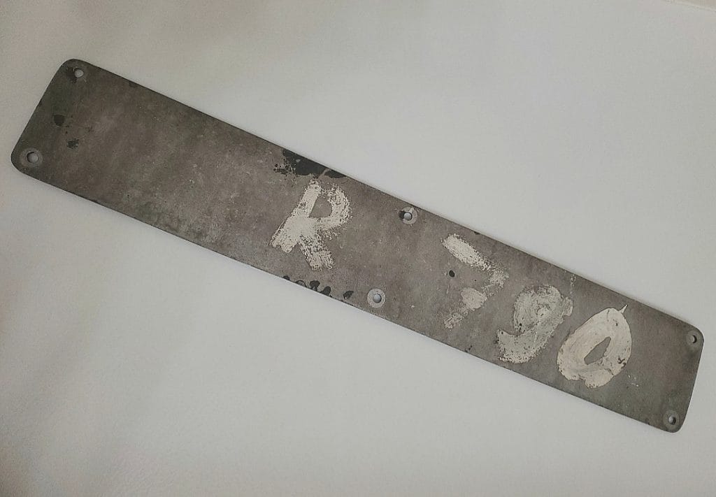 Deutsche Reichsbahn Engine Plate – SS-Steel Inc.