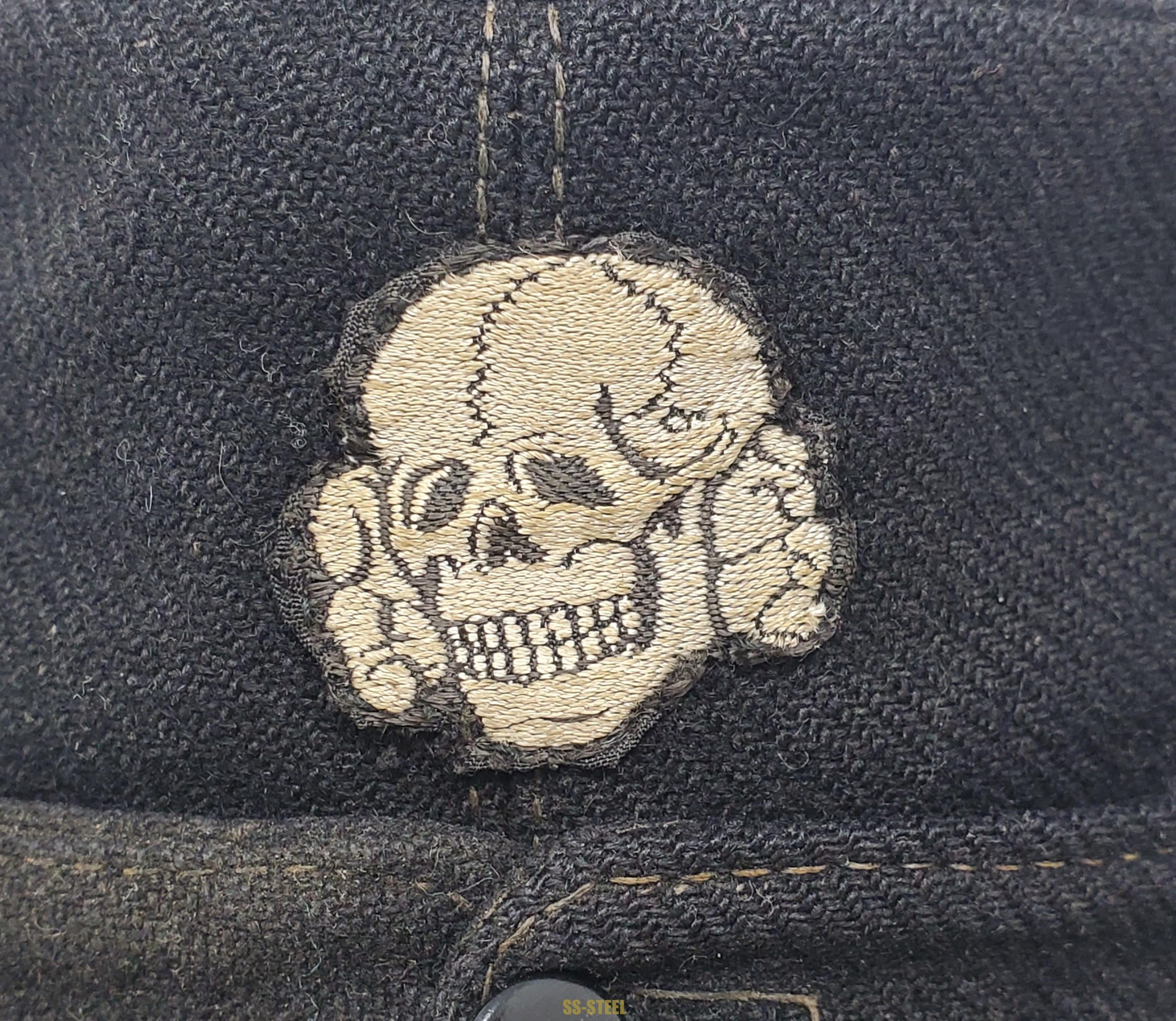 Well Service Used Waffen-SS Panzer M43 Cap - Image 13