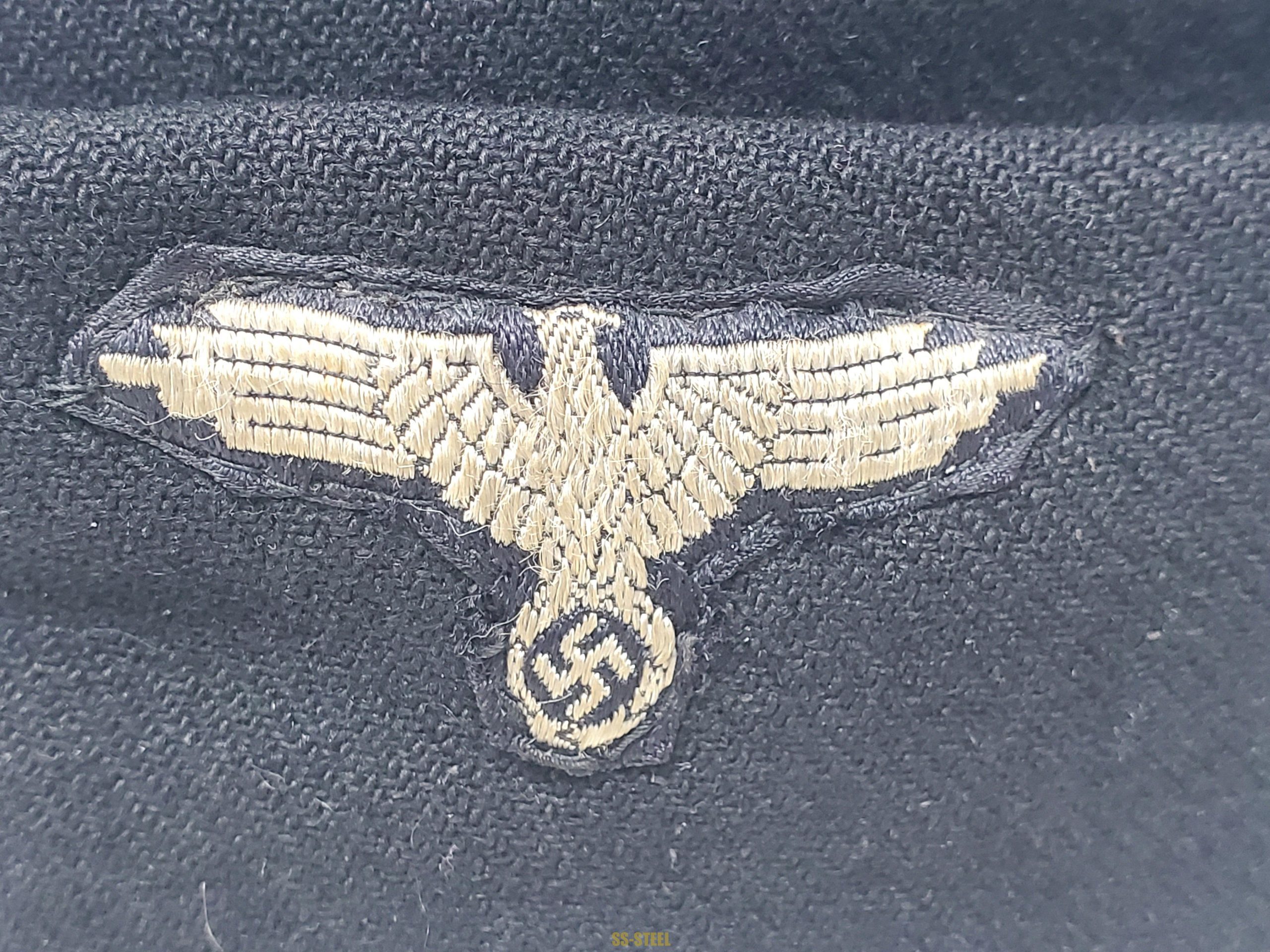 Well Service Used Waffen-SS Panzer M43 Cap - Image 10