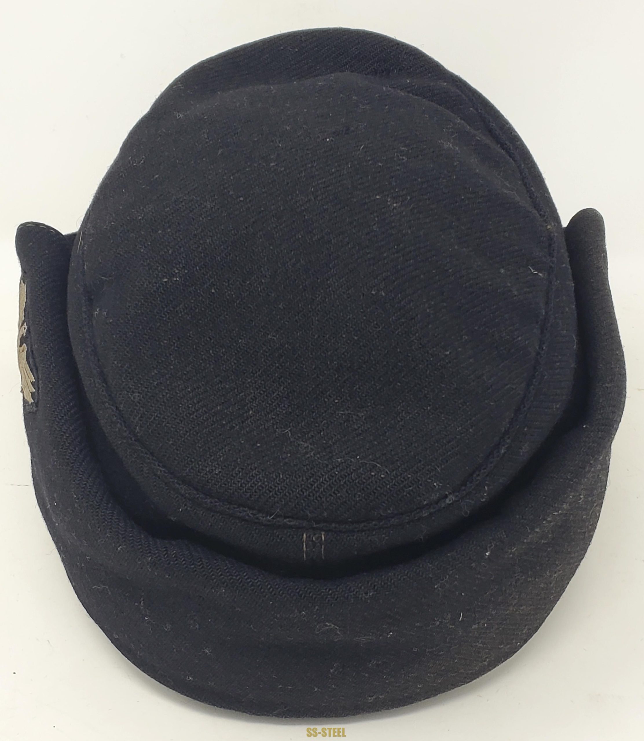 Well Service Used Waffen-SS Panzer M43 Cap - Image 9