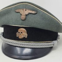 Sharp and Salty Waffen-SS Officer's Visor Cap