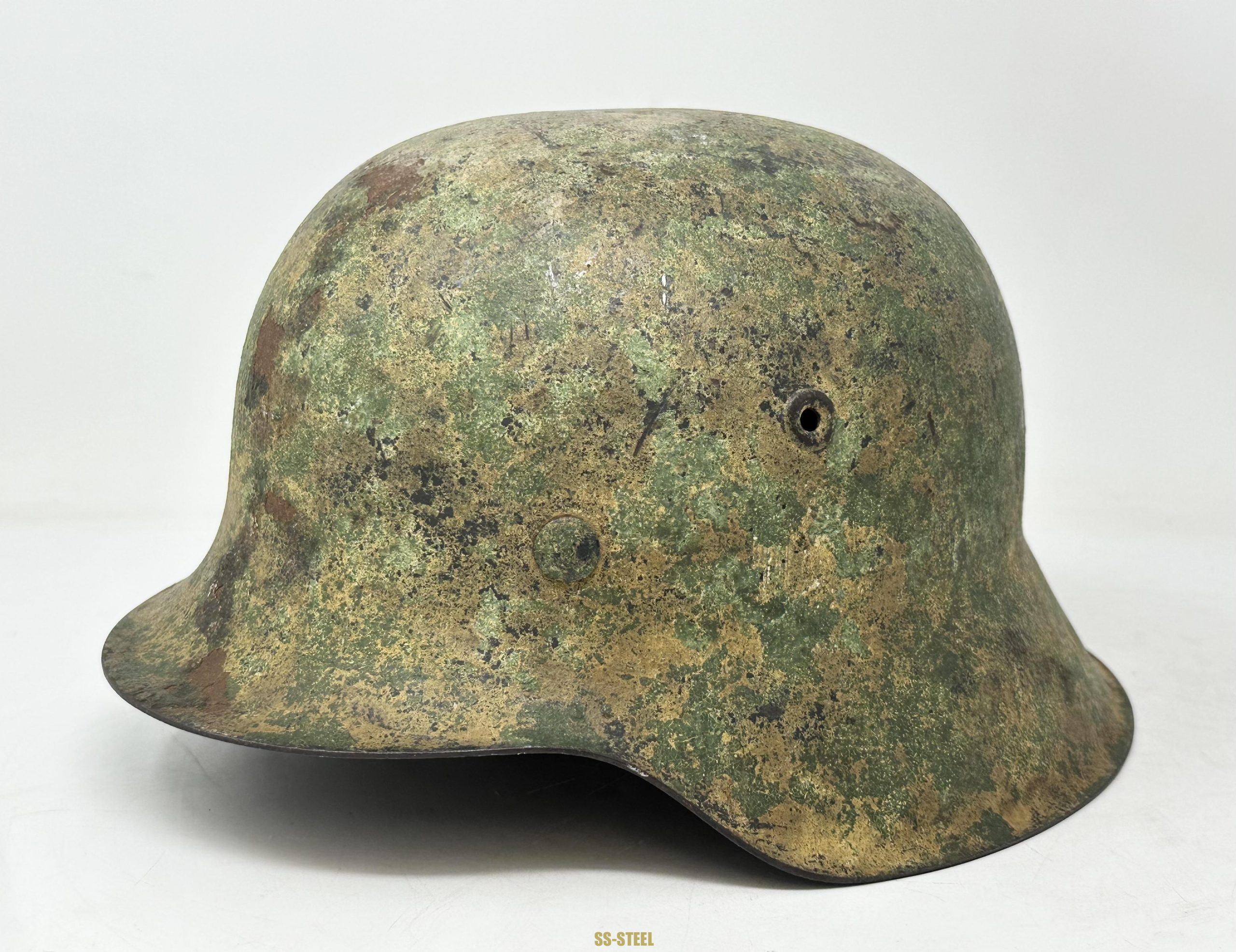 Heer Single Decal M42 Camo Helmet, Named - Image 3