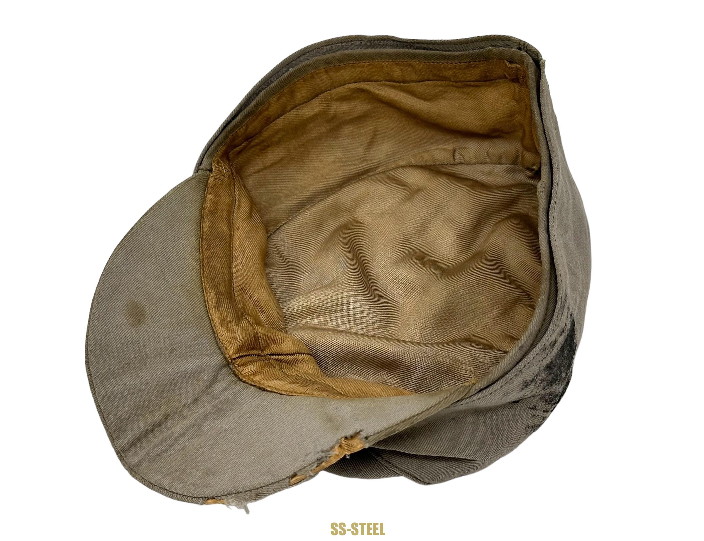 Killer SS Officer's M43 Cap, Possible Southern Front - Image 4