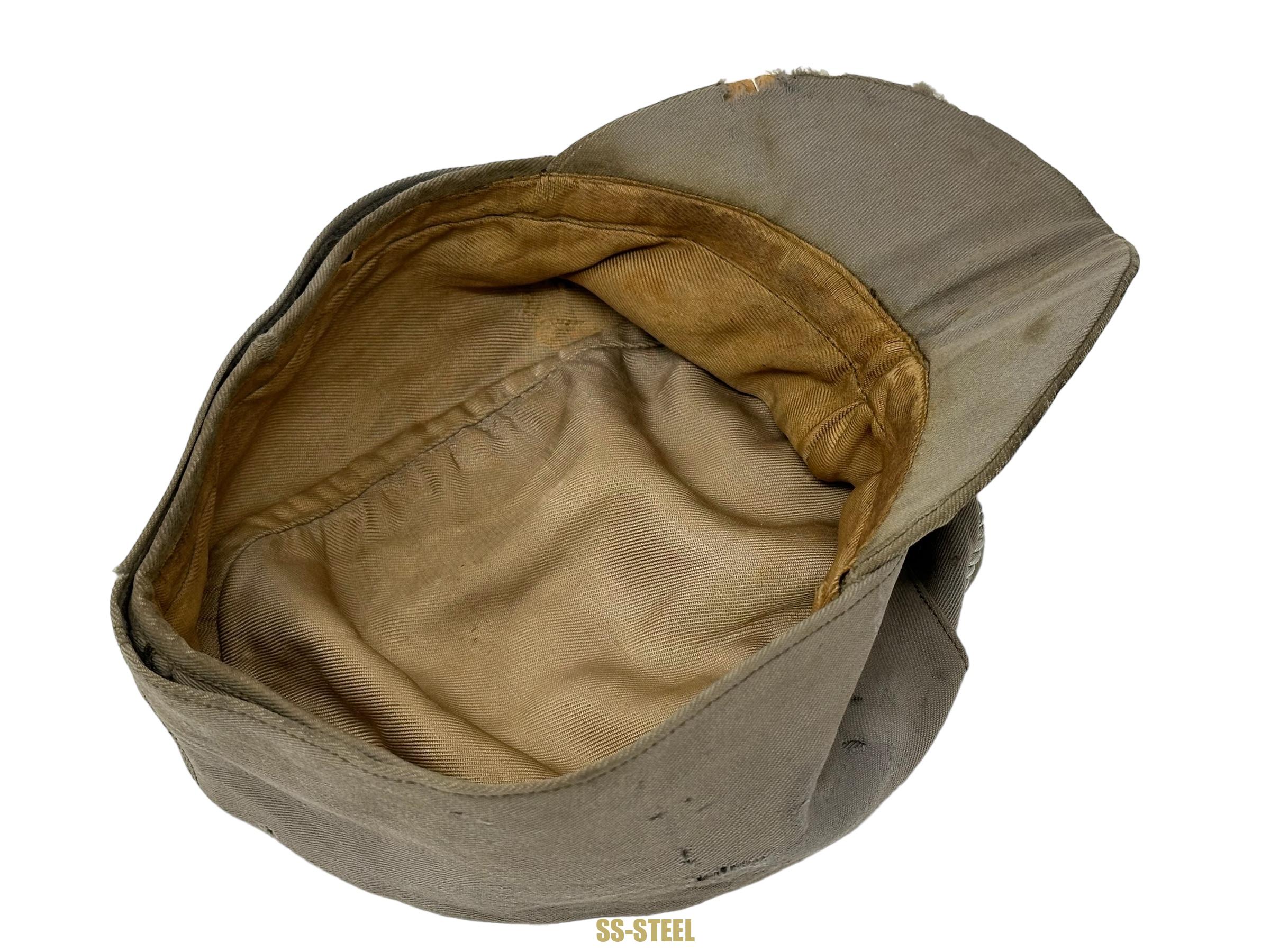 Killer SS Officer's M43 Cap, Possible Southern Front - Image 5
