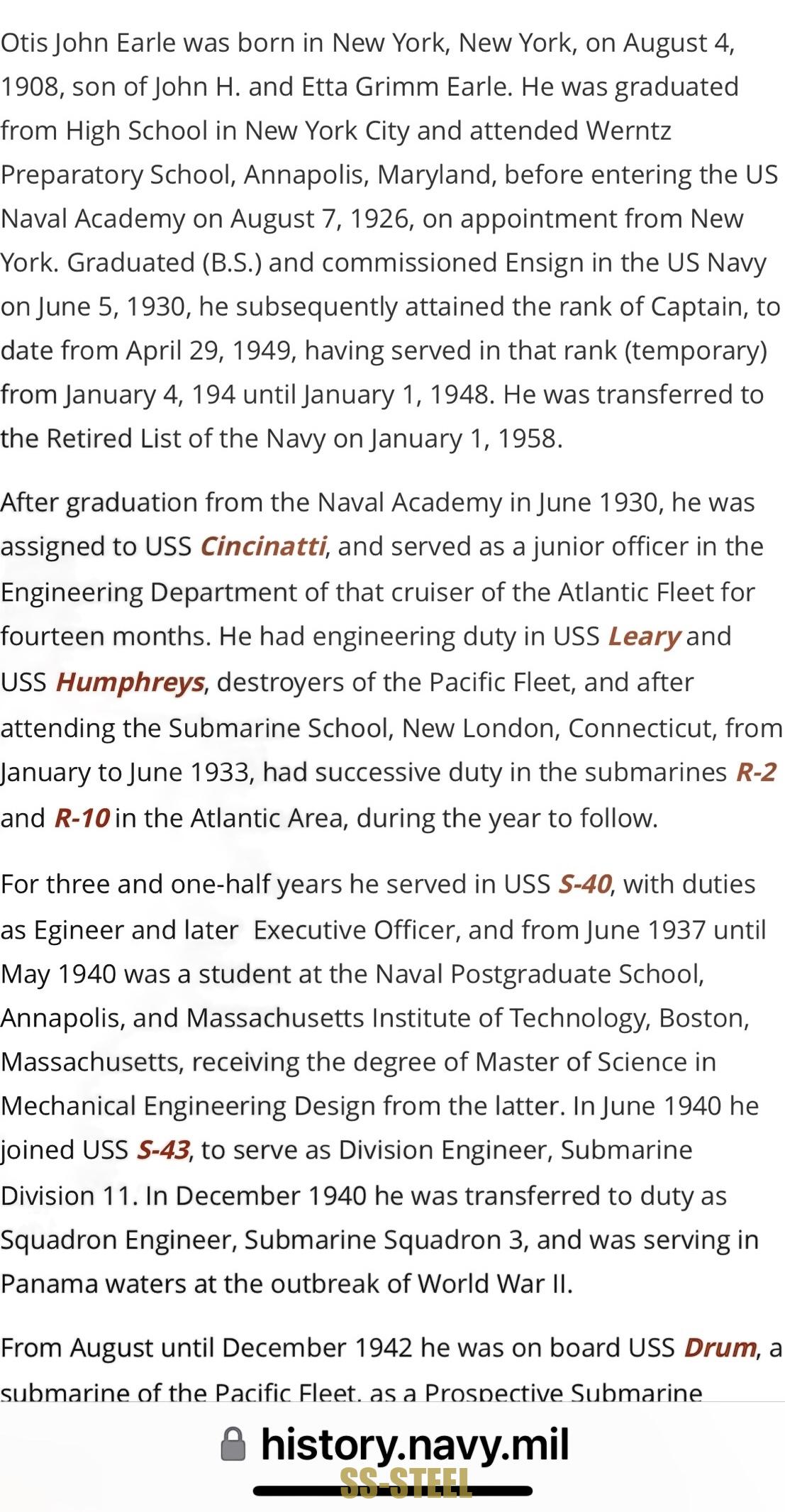 US Navy Captain Submarine Commander Named Visor - Image 13