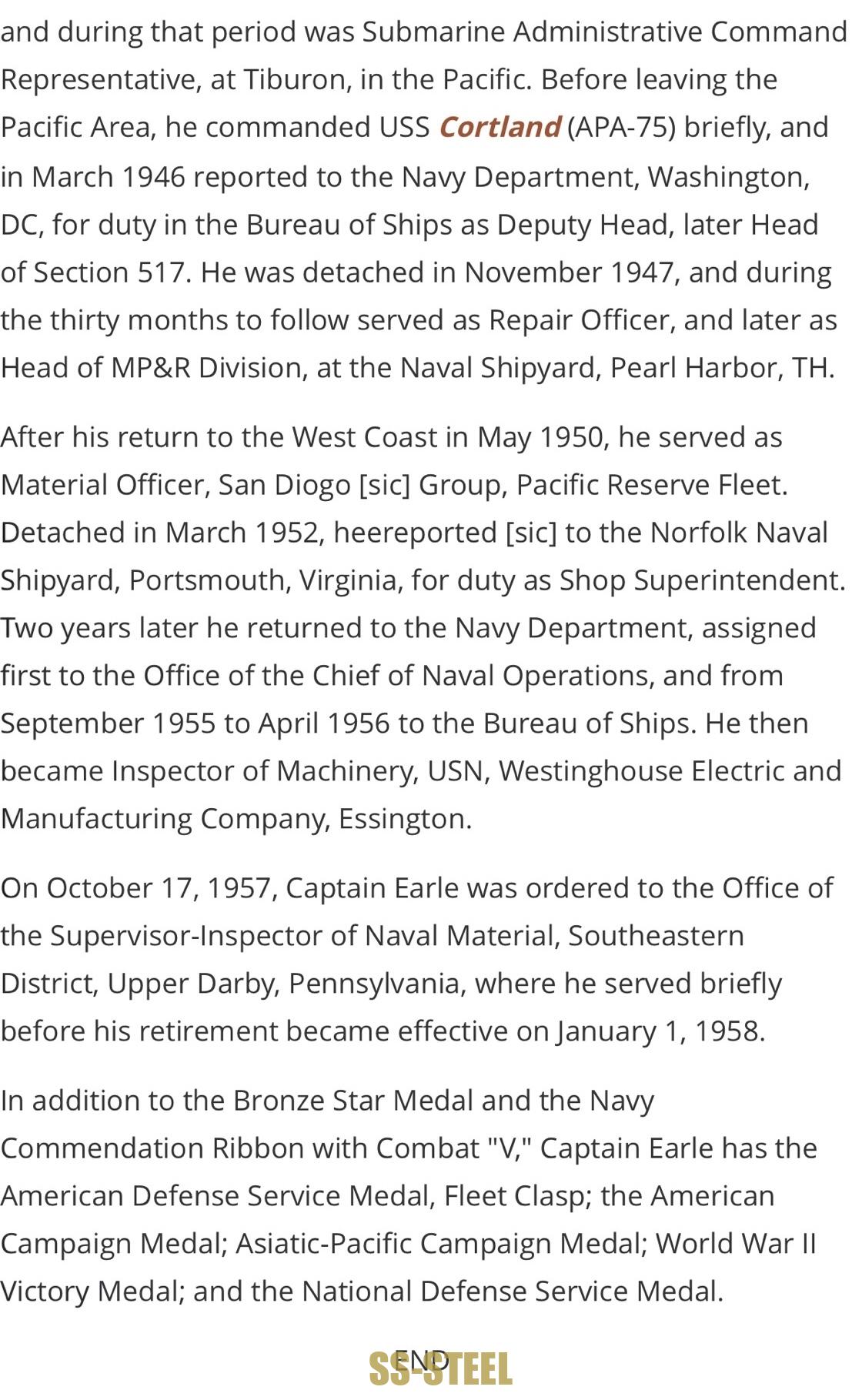 US Navy Captain Submarine Commander Named Visor - Image 16