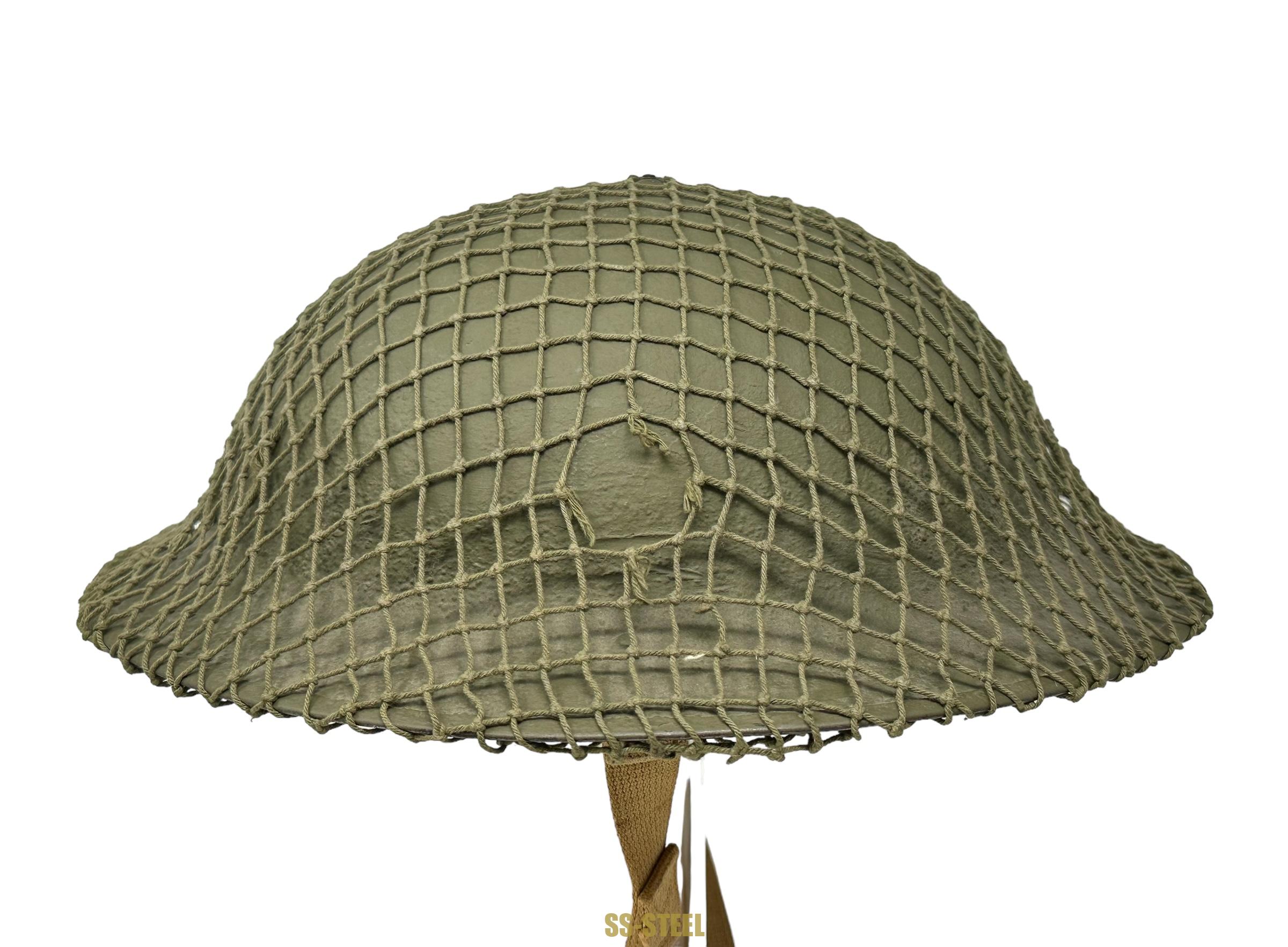 (J.dem.)WW2 US M1917a1 Kelly Helmet Named - Image 3