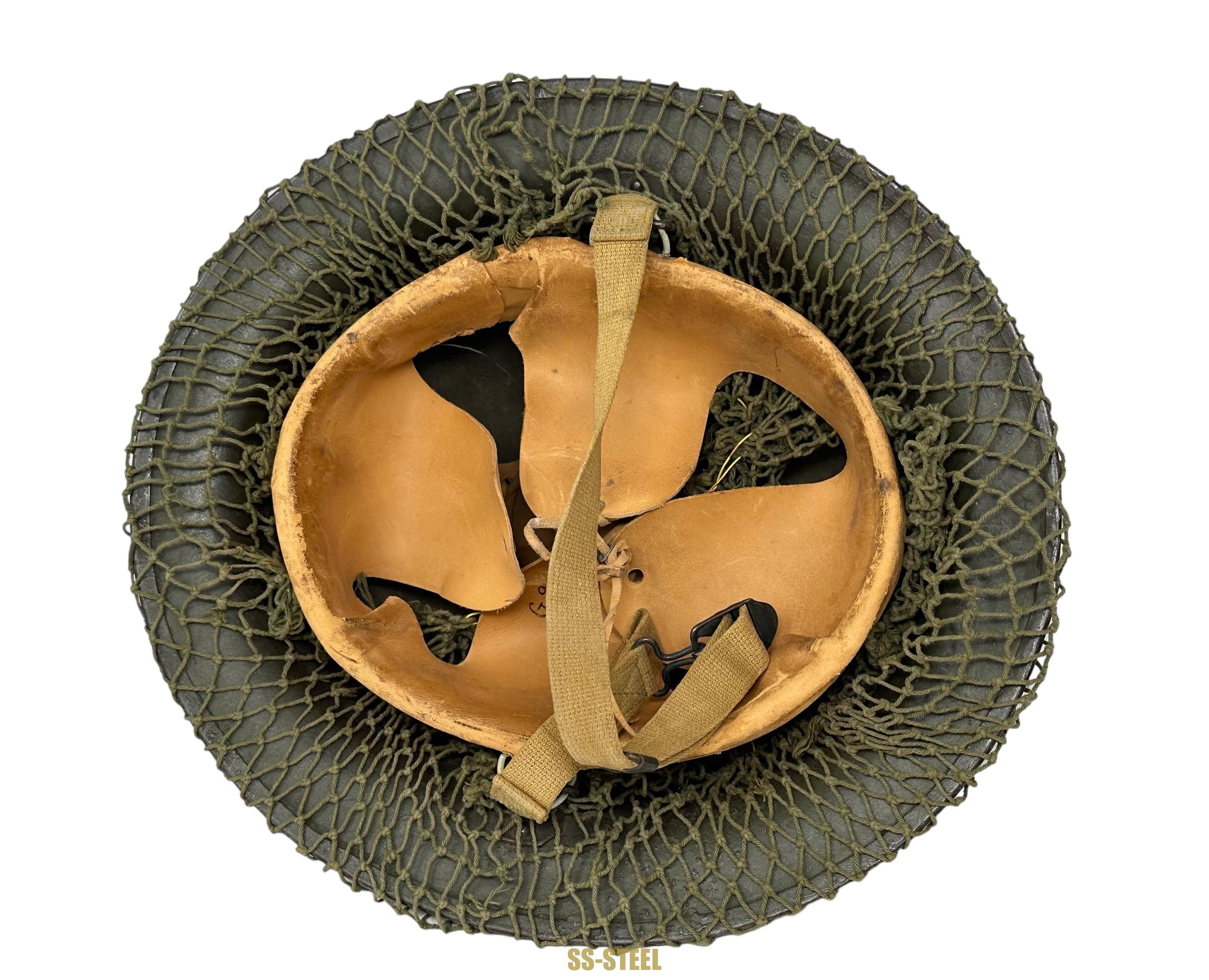 (J.dem.)WW2 US M1917a1 Kelly Helmet Named - Image 9