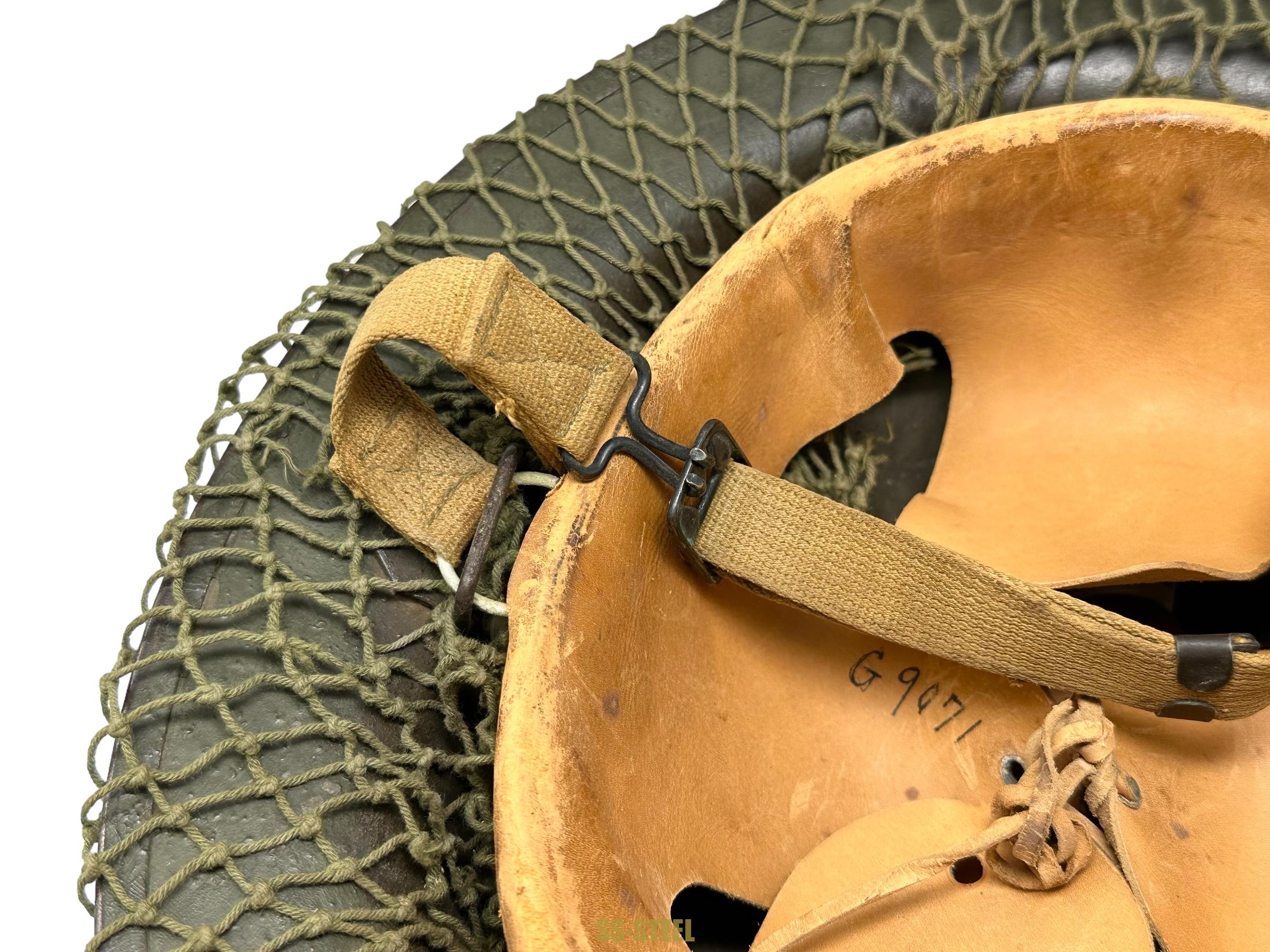 (J.dem.)WW2 US M1917a1 Kelly Helmet Named - Image 10