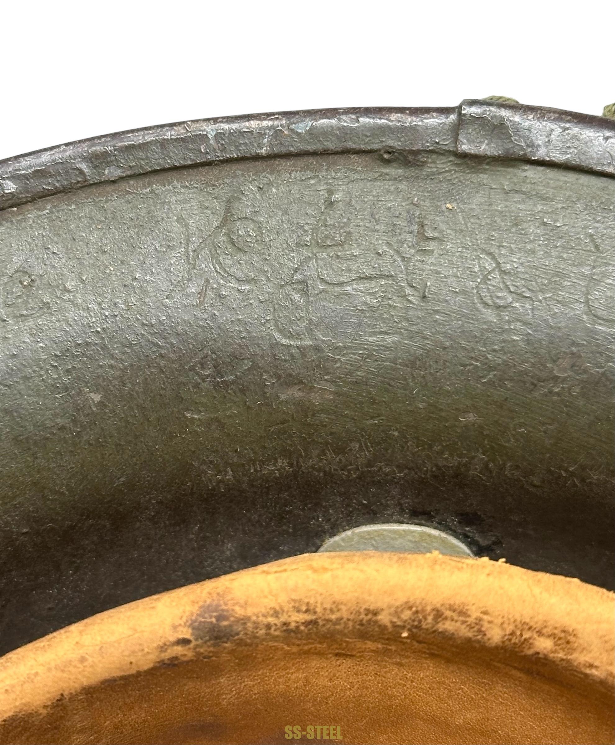 (J.dem.)WW2 US M1917a1 Kelly Helmet Named - Image 13