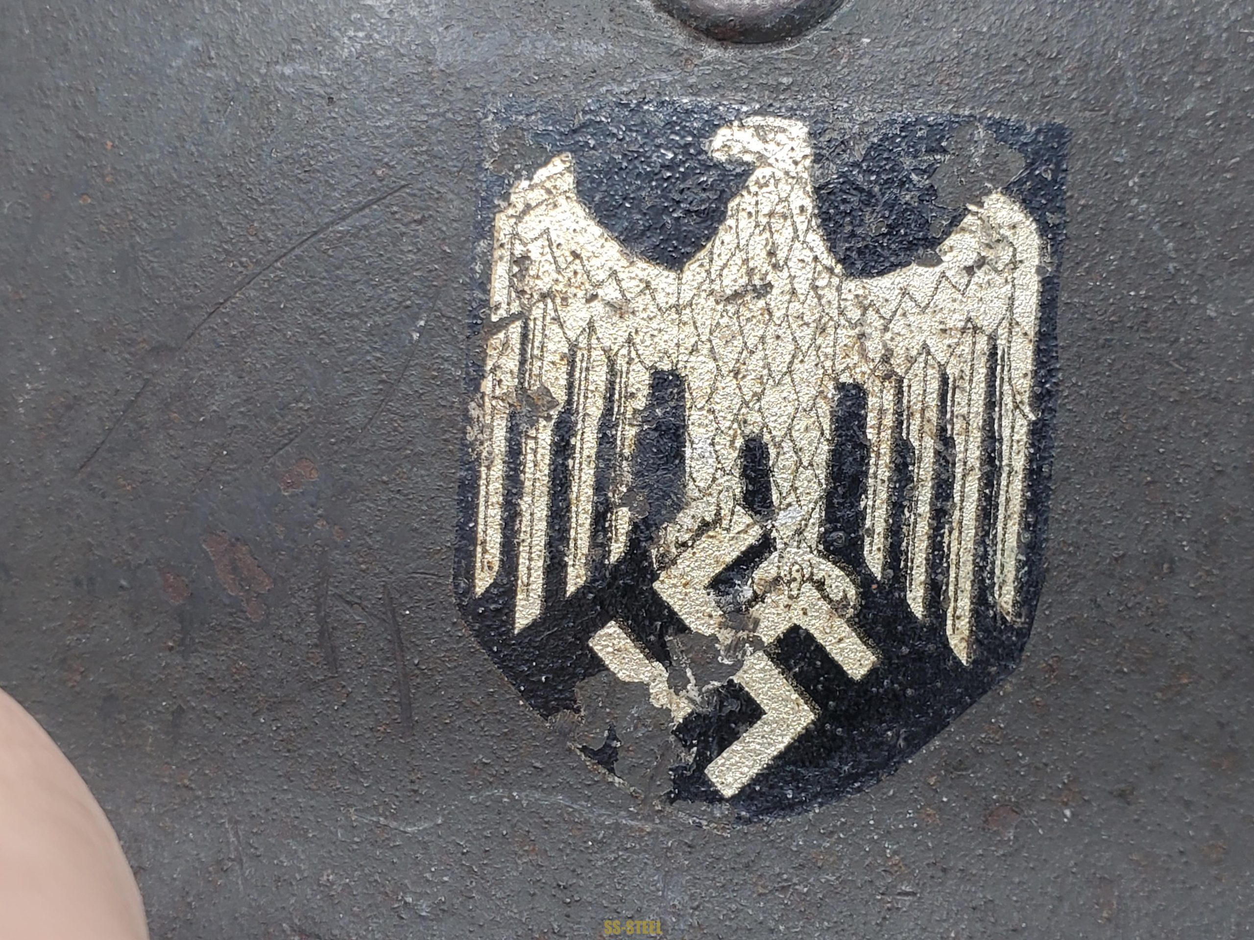 Heer Officer's M40 Helmet, NS64 - Image 5