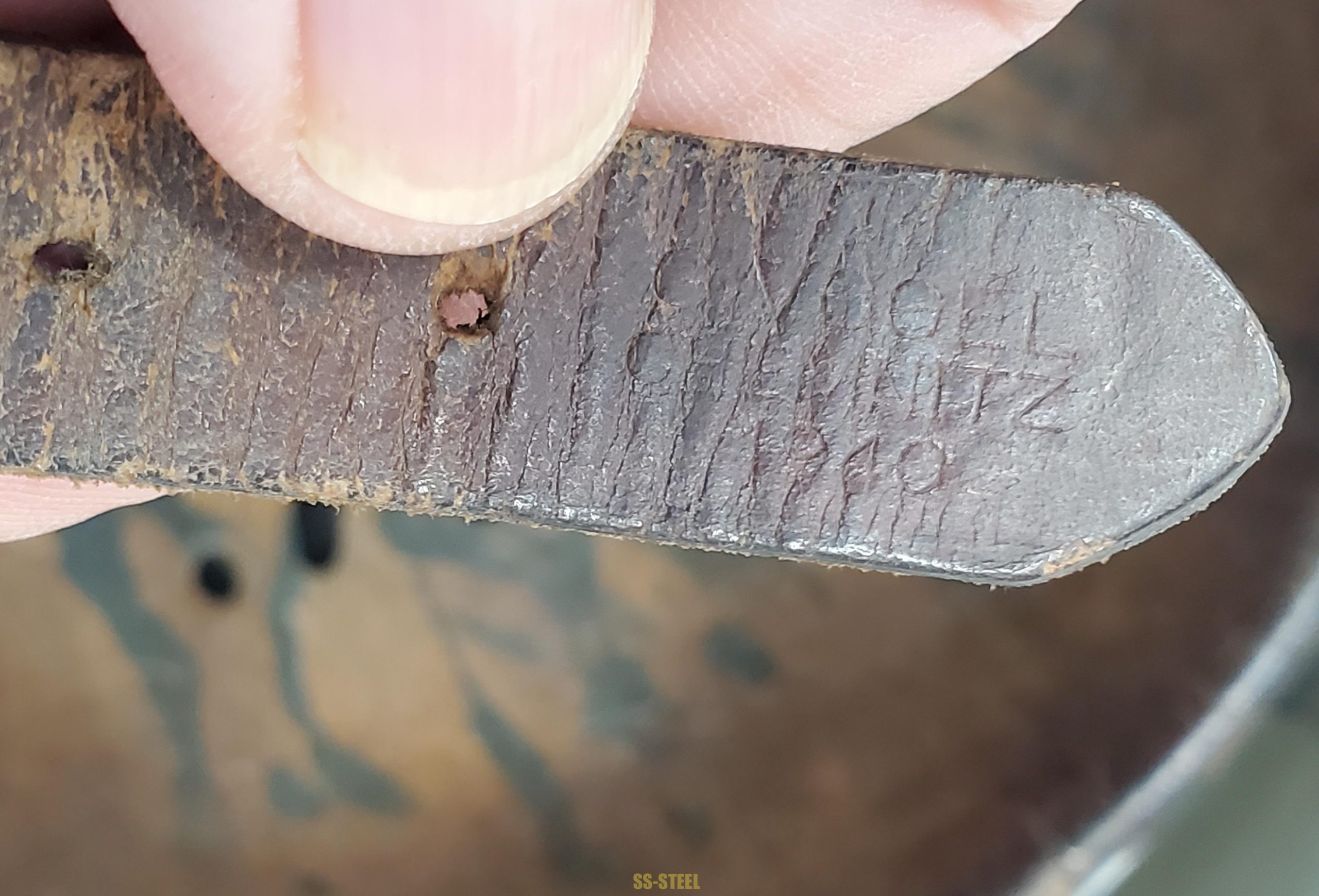 Early War Heer M35 Feldgrau Overpaint Helmet - Image 6