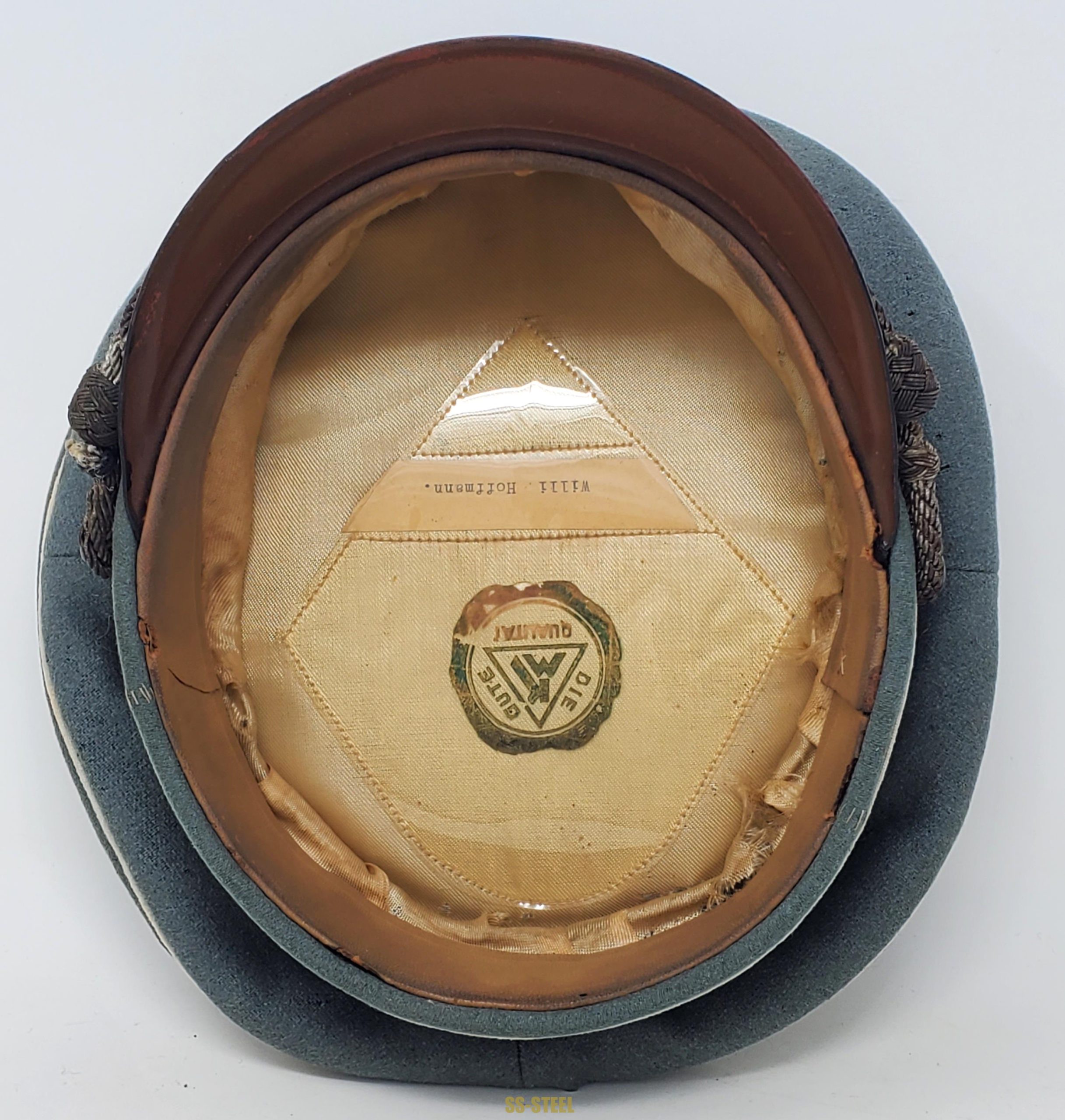 Untouched Waffen-SS Officer's Visor Cap - Image 14