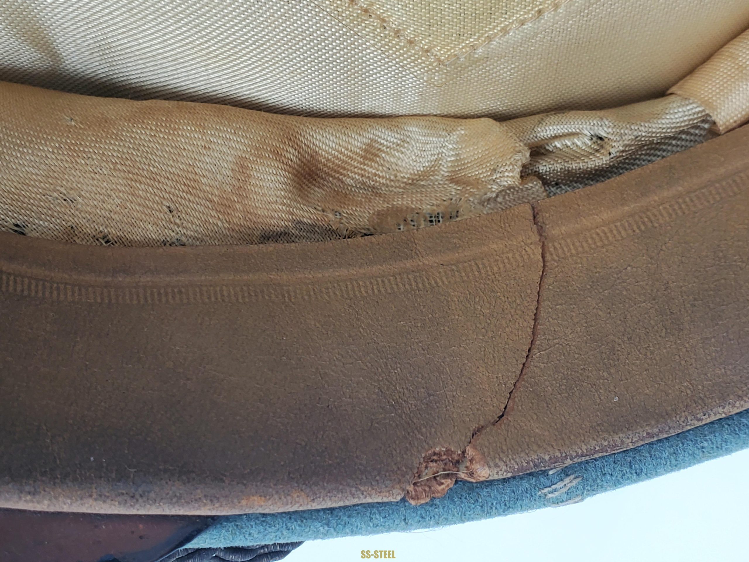 Untouched Waffen-SS Officer's Visor Cap - Image 11