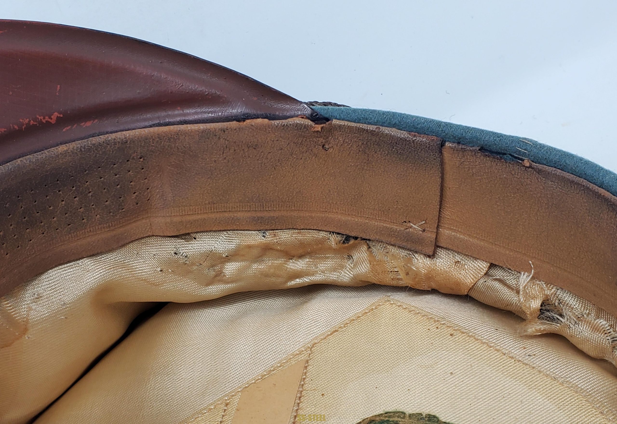 Untouched Waffen-SS Officer's Visor Cap - Image 10