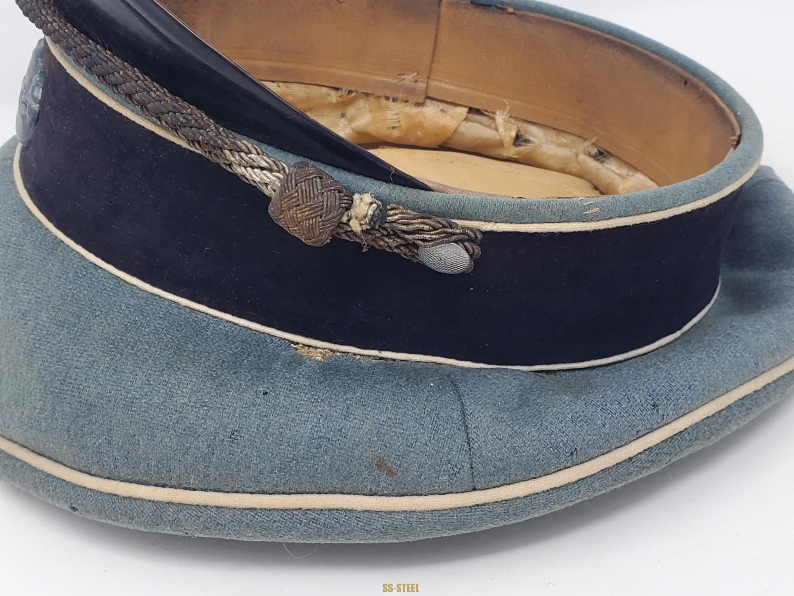 Untouched Waffen-SS Officer's Visor Cap - Image 4