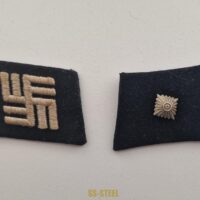 Set of SS-Unterscharführer Collar Tabs for Temporary KL Guards
