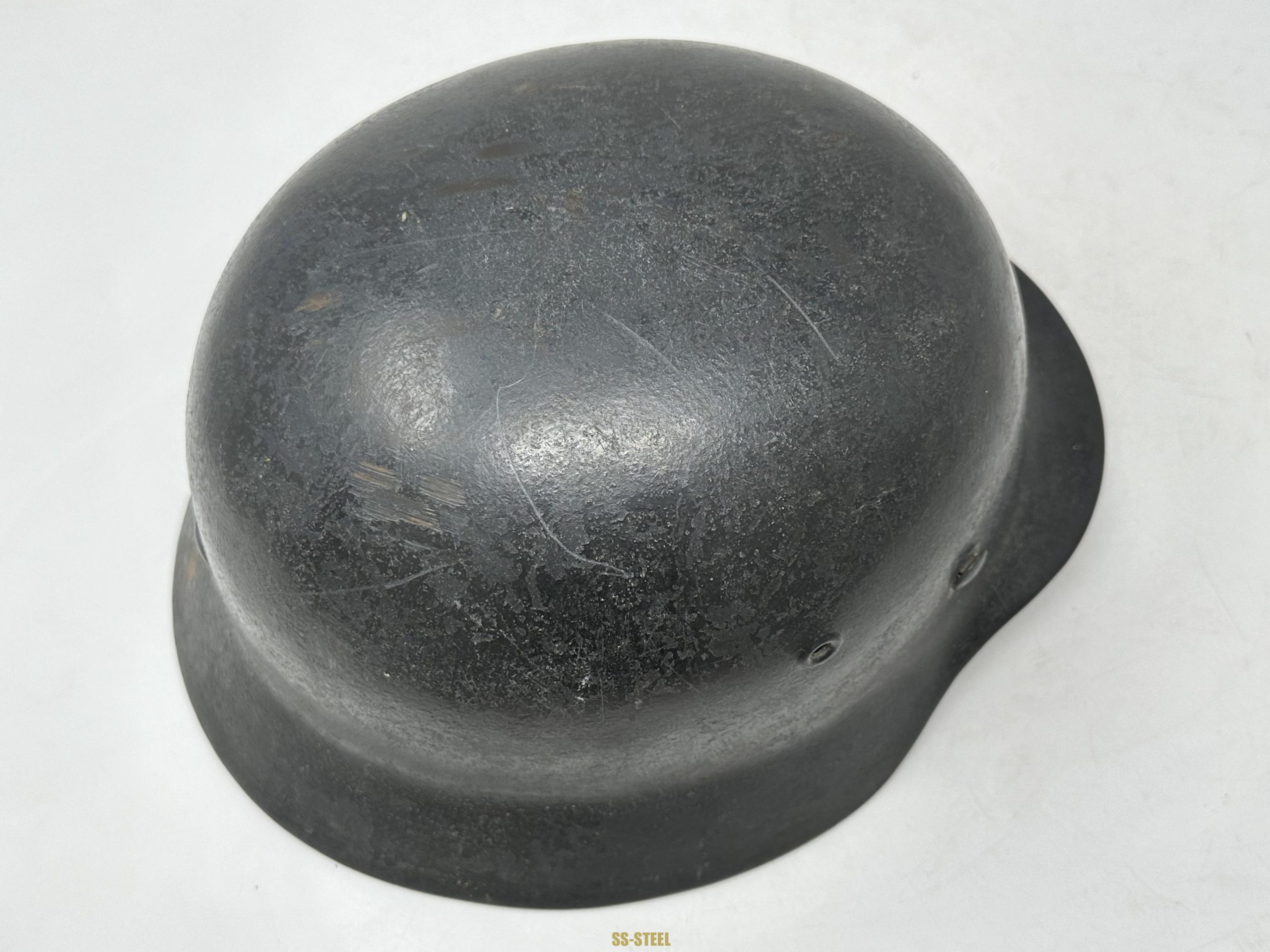 Luftwaffe M40 Single D Flak Camo Helmet Named - Image 8