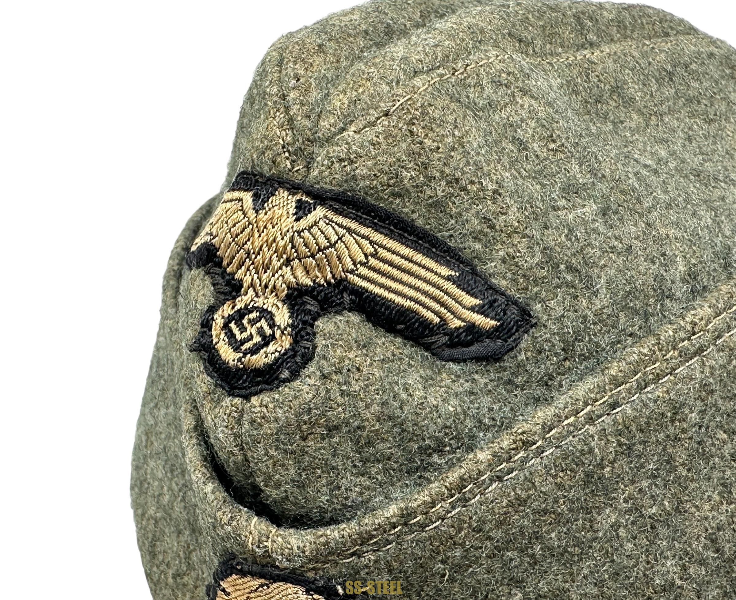 Waffen SS M40 EM NCO Cap - Image 12