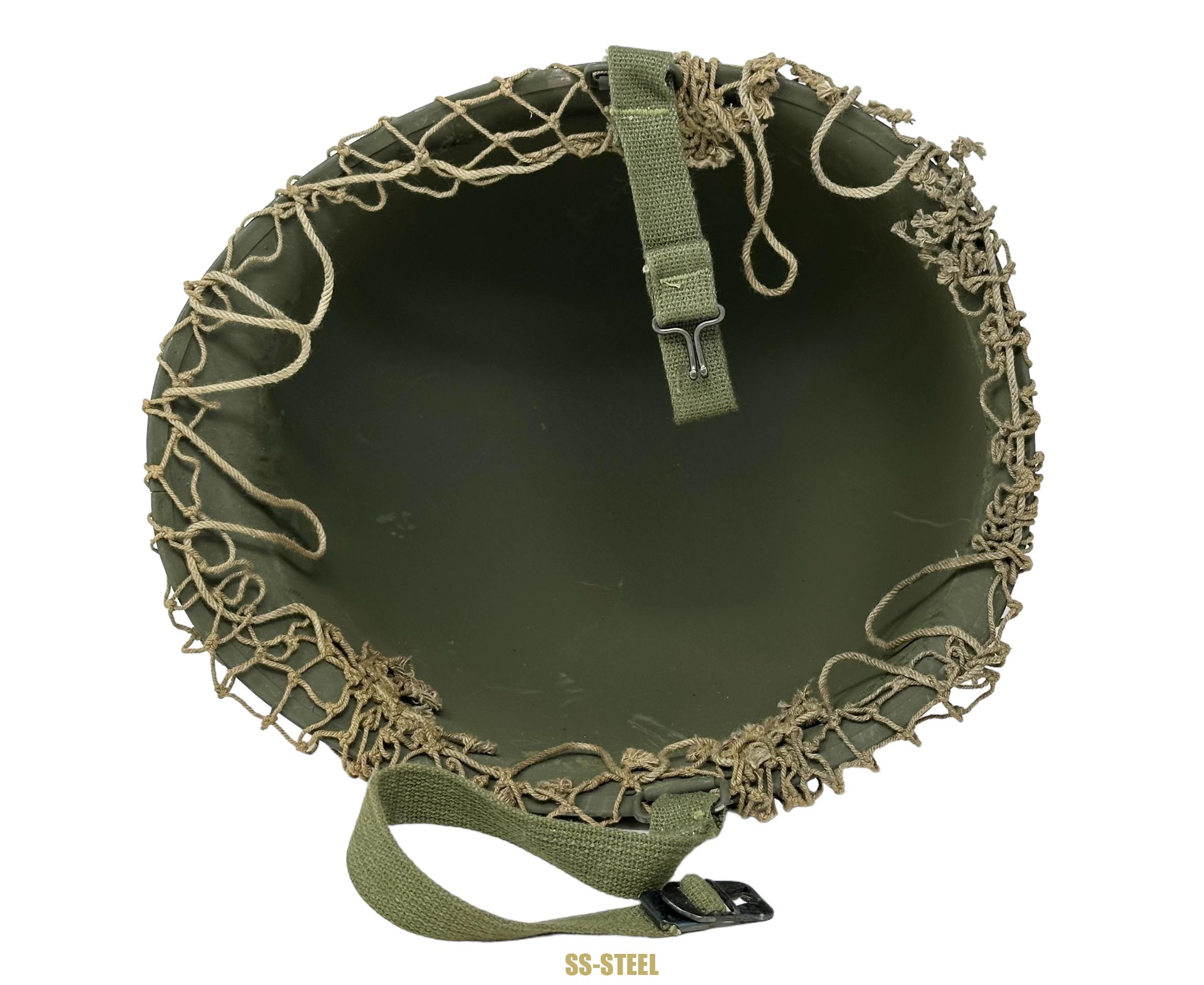 UNISSUED Netted US M1 Helmet - Image 12