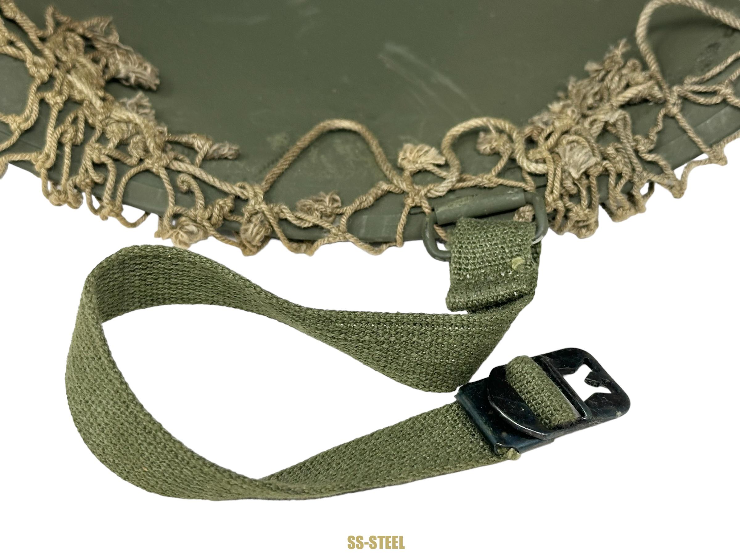 UNISSUED Netted US M1 Helmet - Image 13
