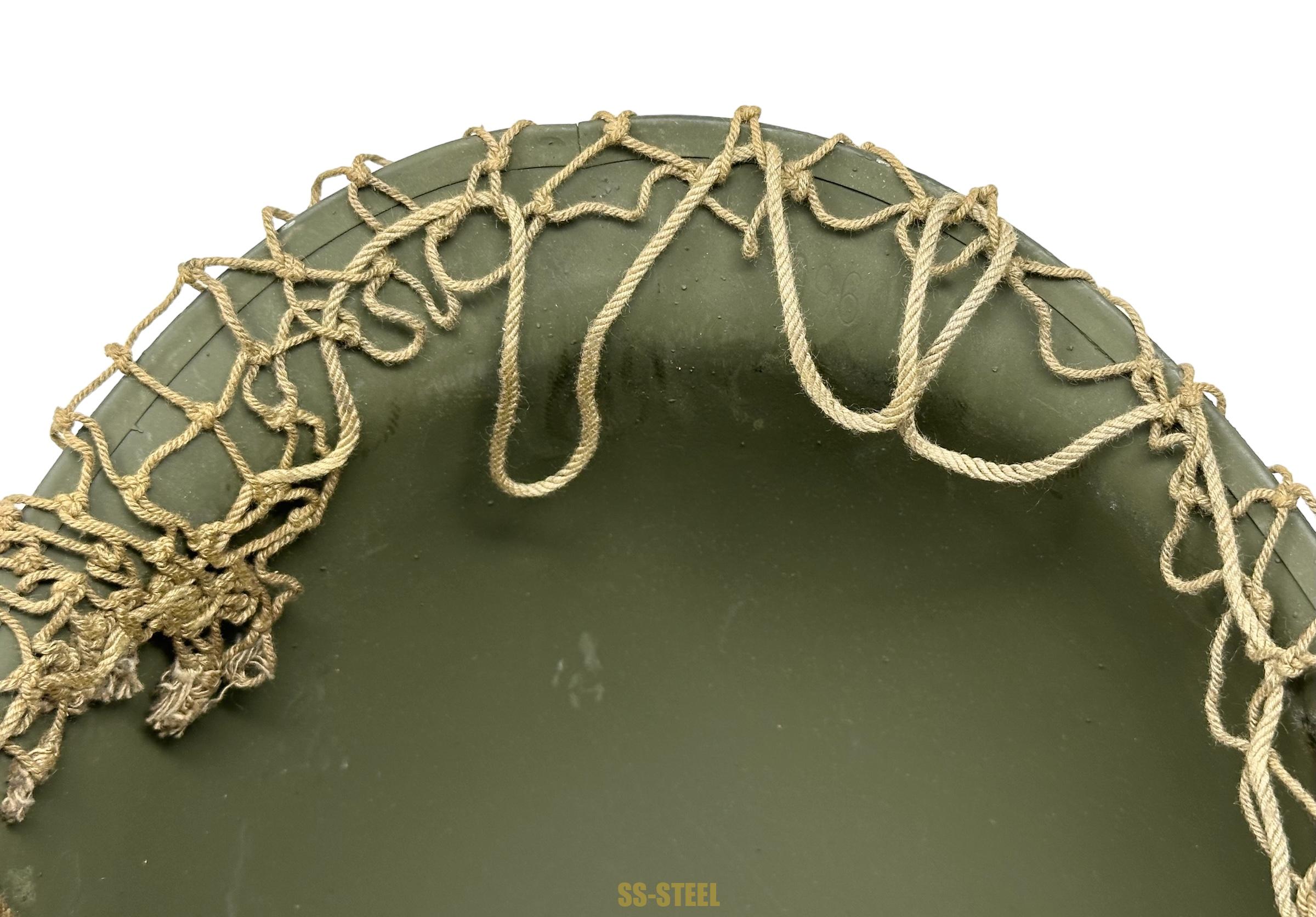 UNISSUED Netted US M1 Helmet - Image 15