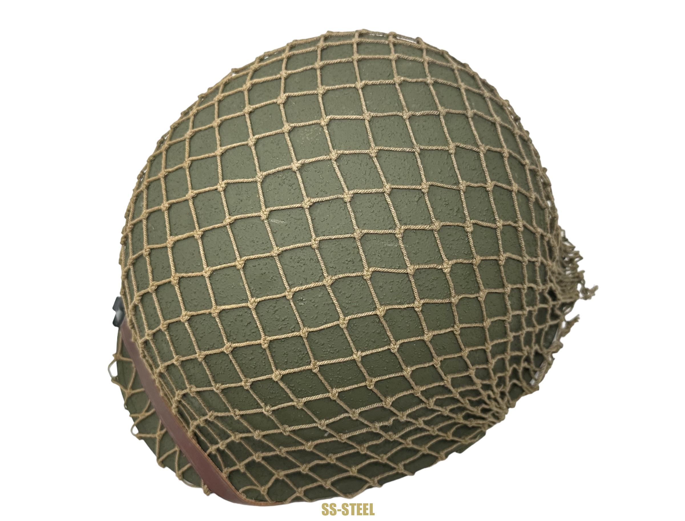 UNISSUED Netted US M1 Helmet - Image 24