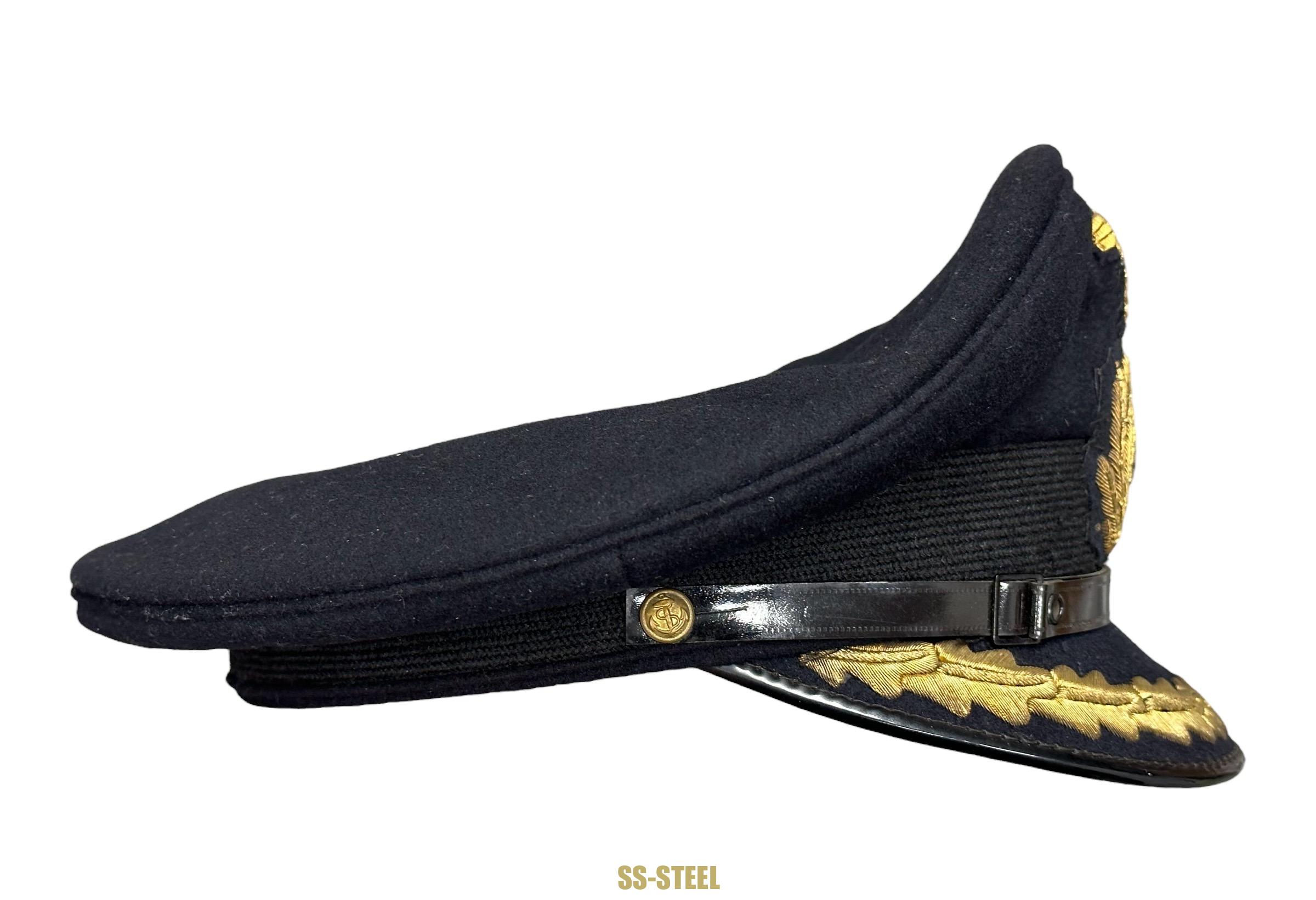 TOP Kriegsmarine Officer Visor Captain & Above - Image 9