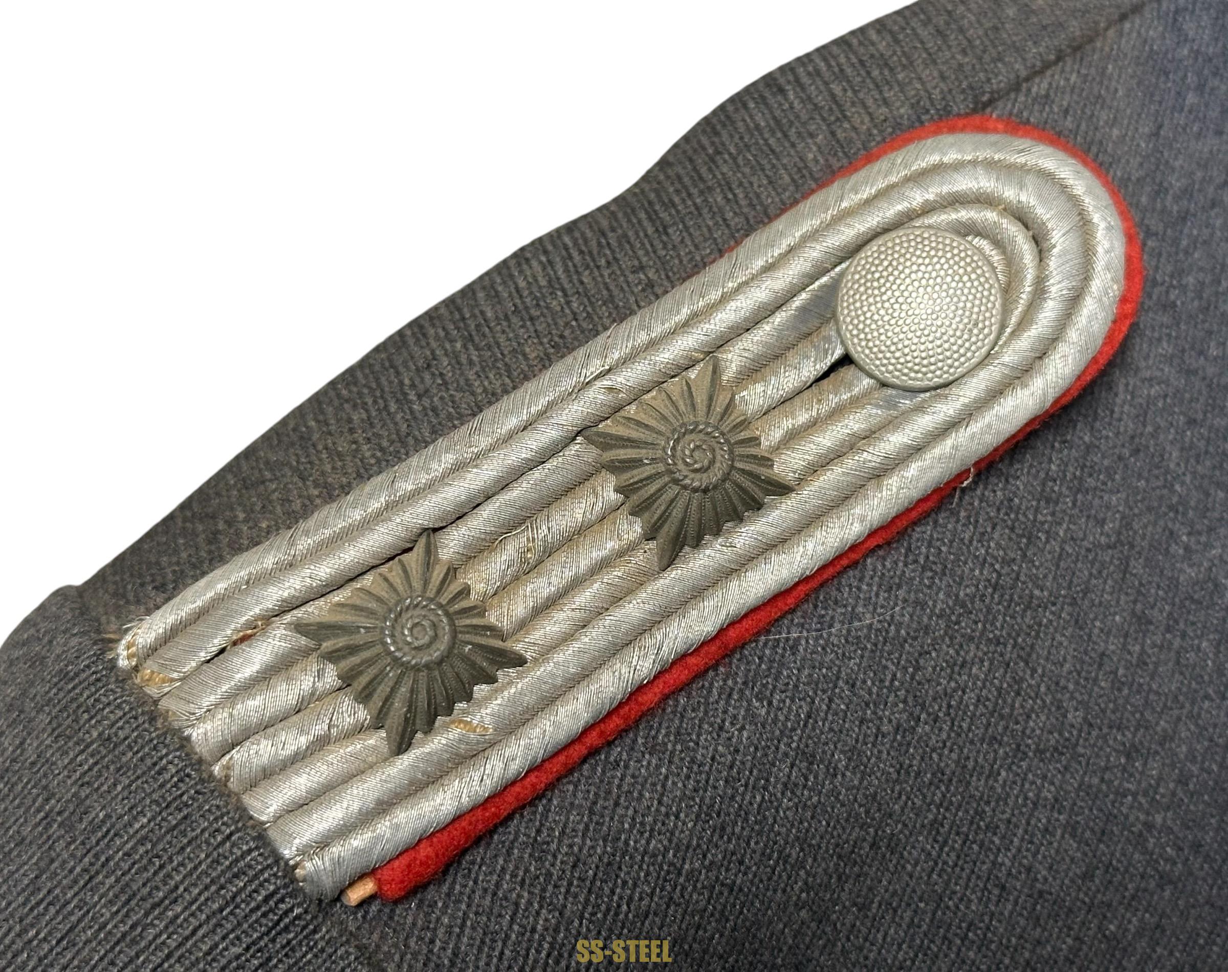 Luftwaffe Flak Officer's Complete Uniform, Veteran / Named - Image 8