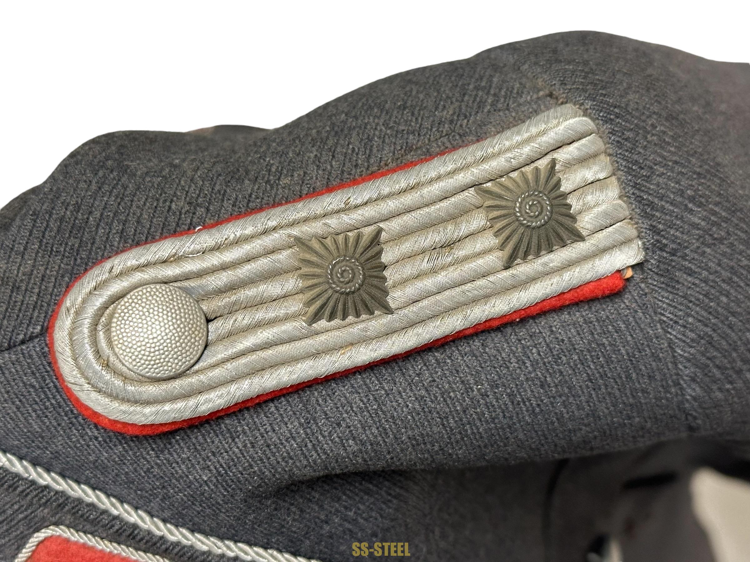Luftwaffe Flak Officer's Complete Uniform, Veteran / Named - Image 9