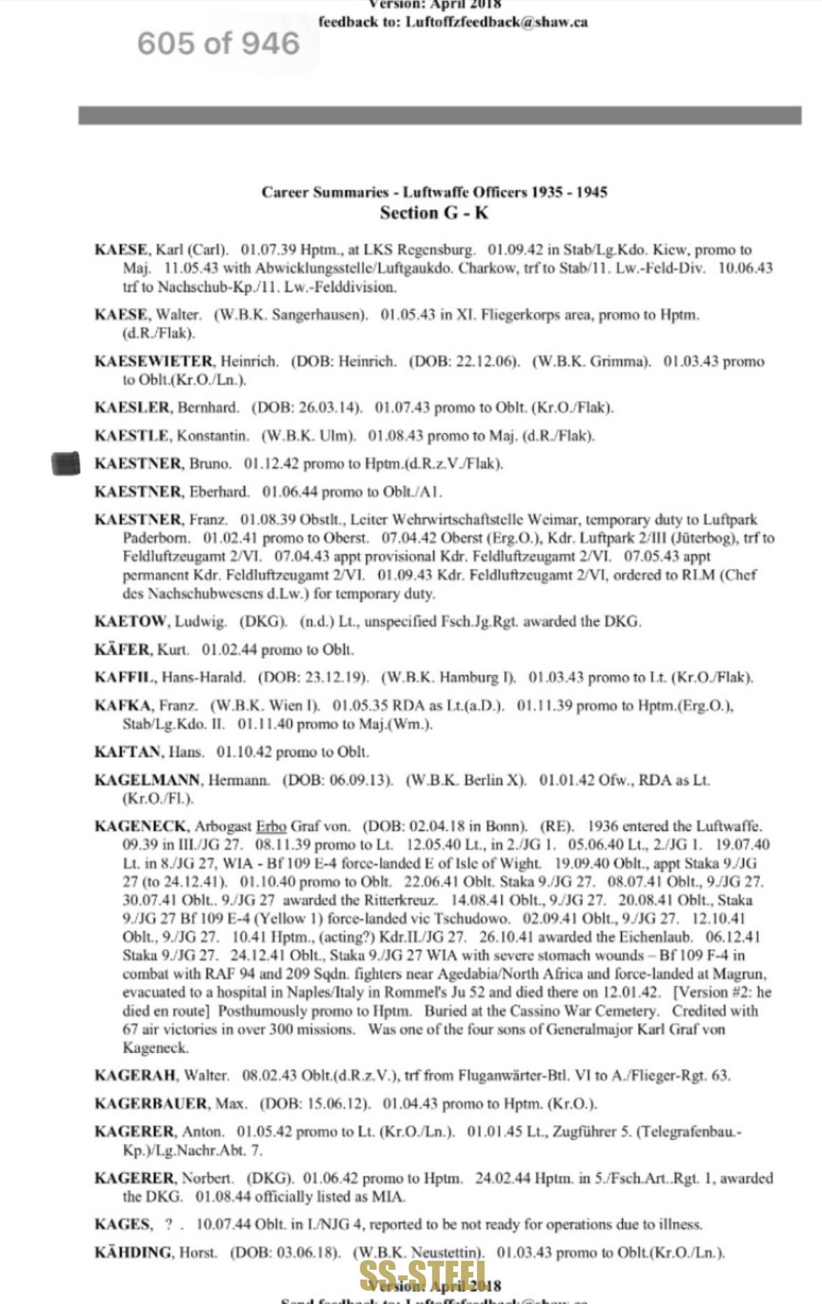 Luftwaffe Flak Officer's Complete Uniform, Veteran / Named - Image 46