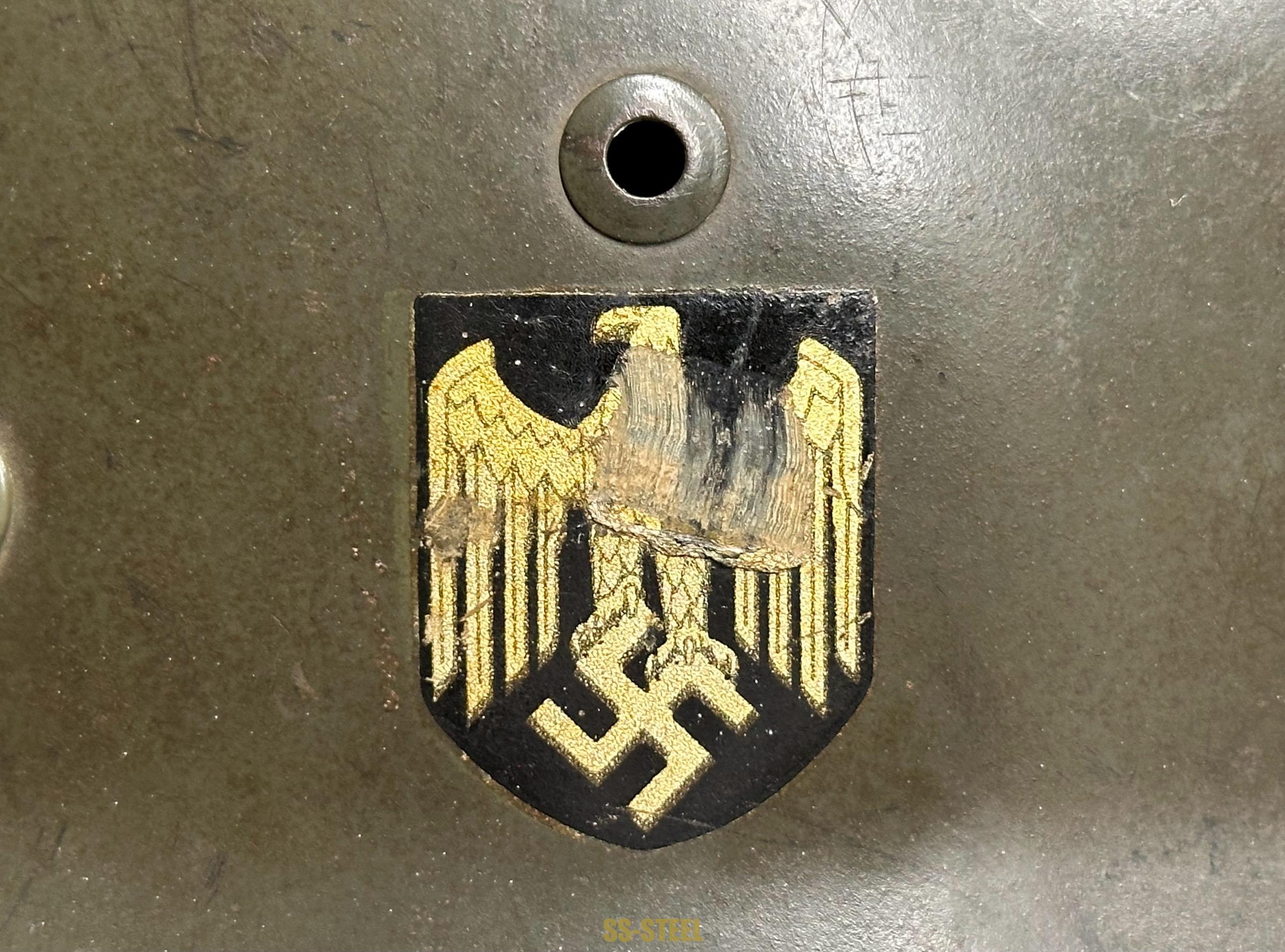 M35 Double Decal Heer Helmet Named - Image 16