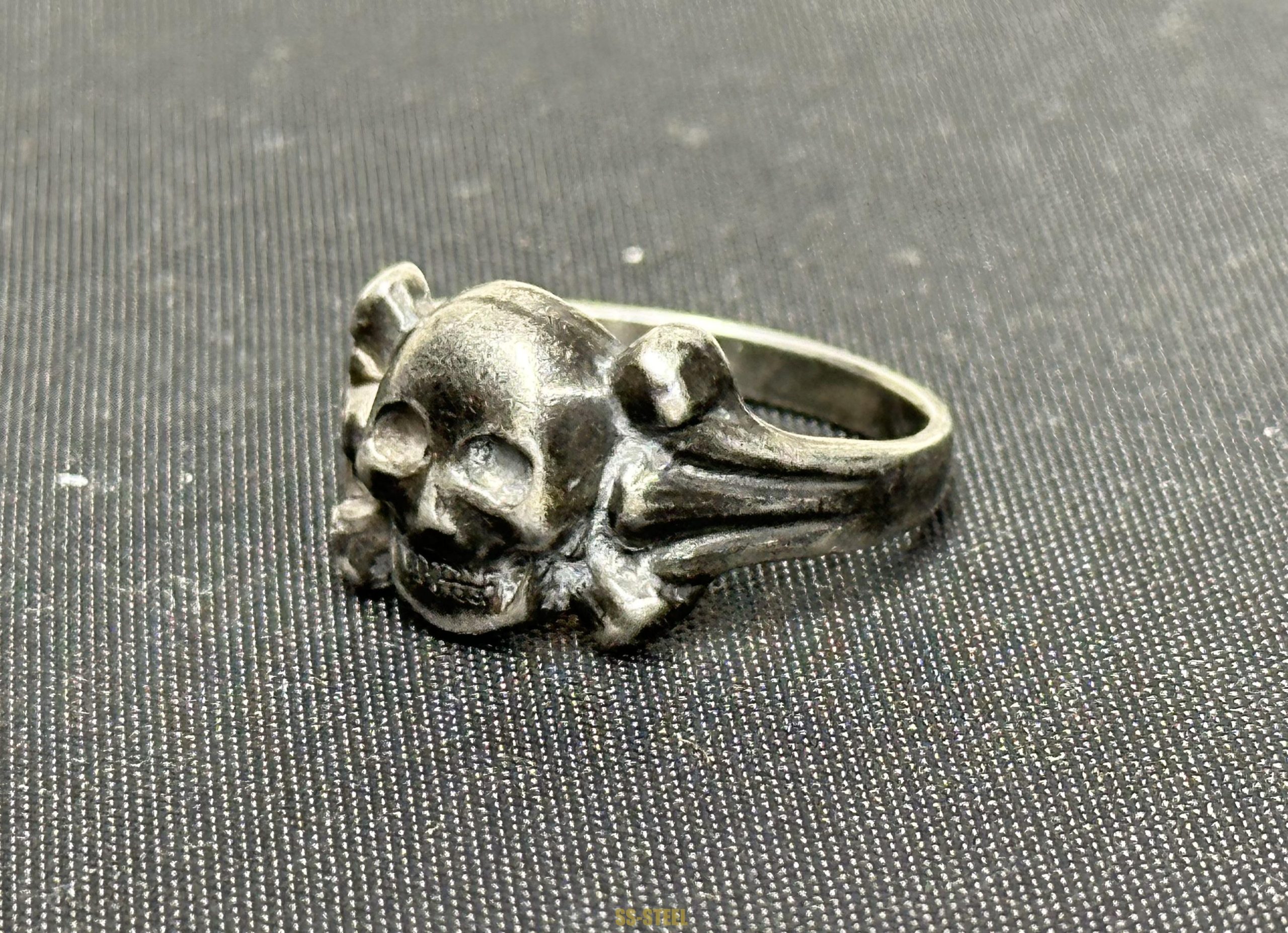 Skull TK Canteen SS Ring - Image 4