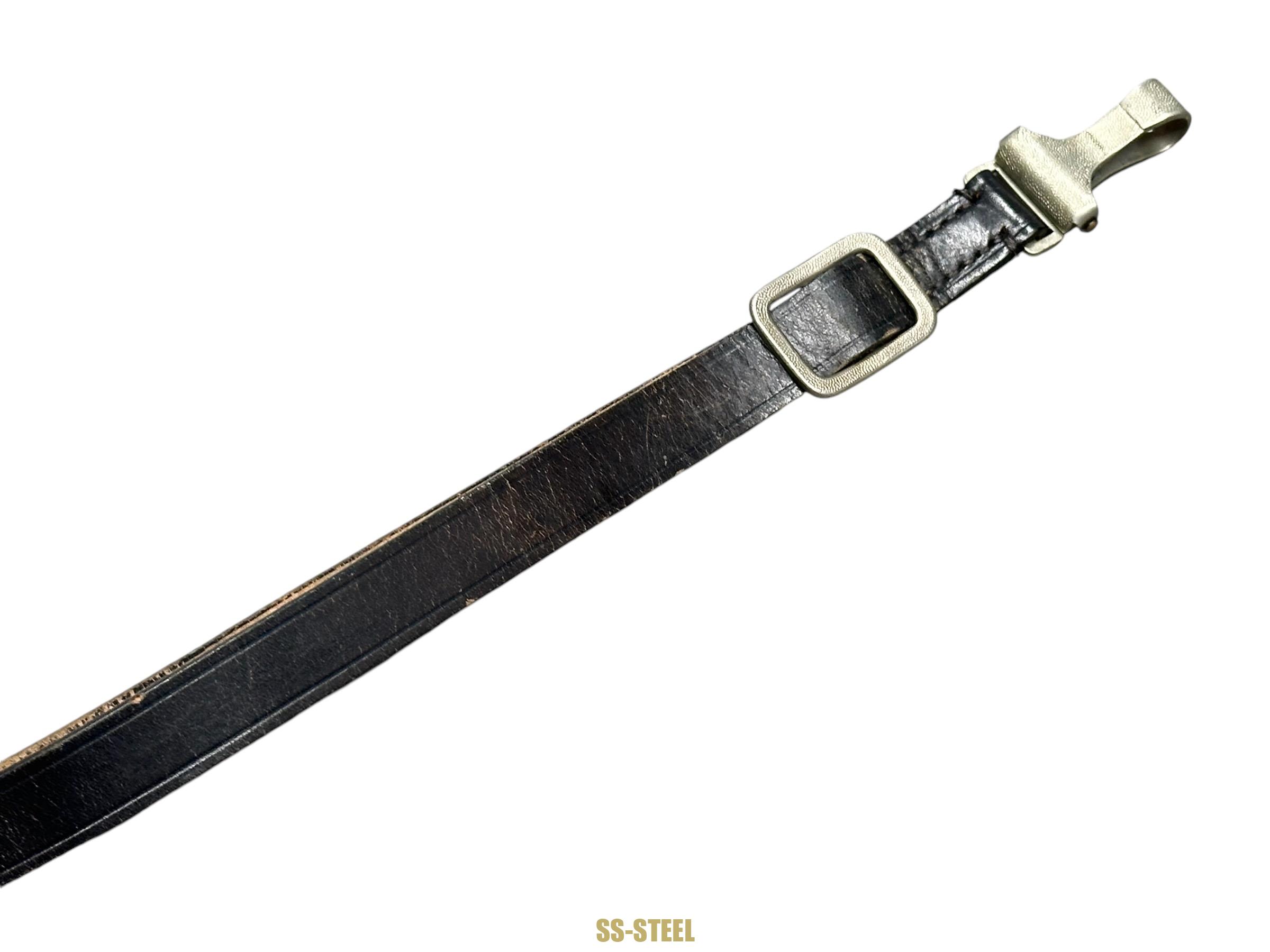 SS Leather Belt Cross Strap RZM UE 15 Carl Henkel - Image 6