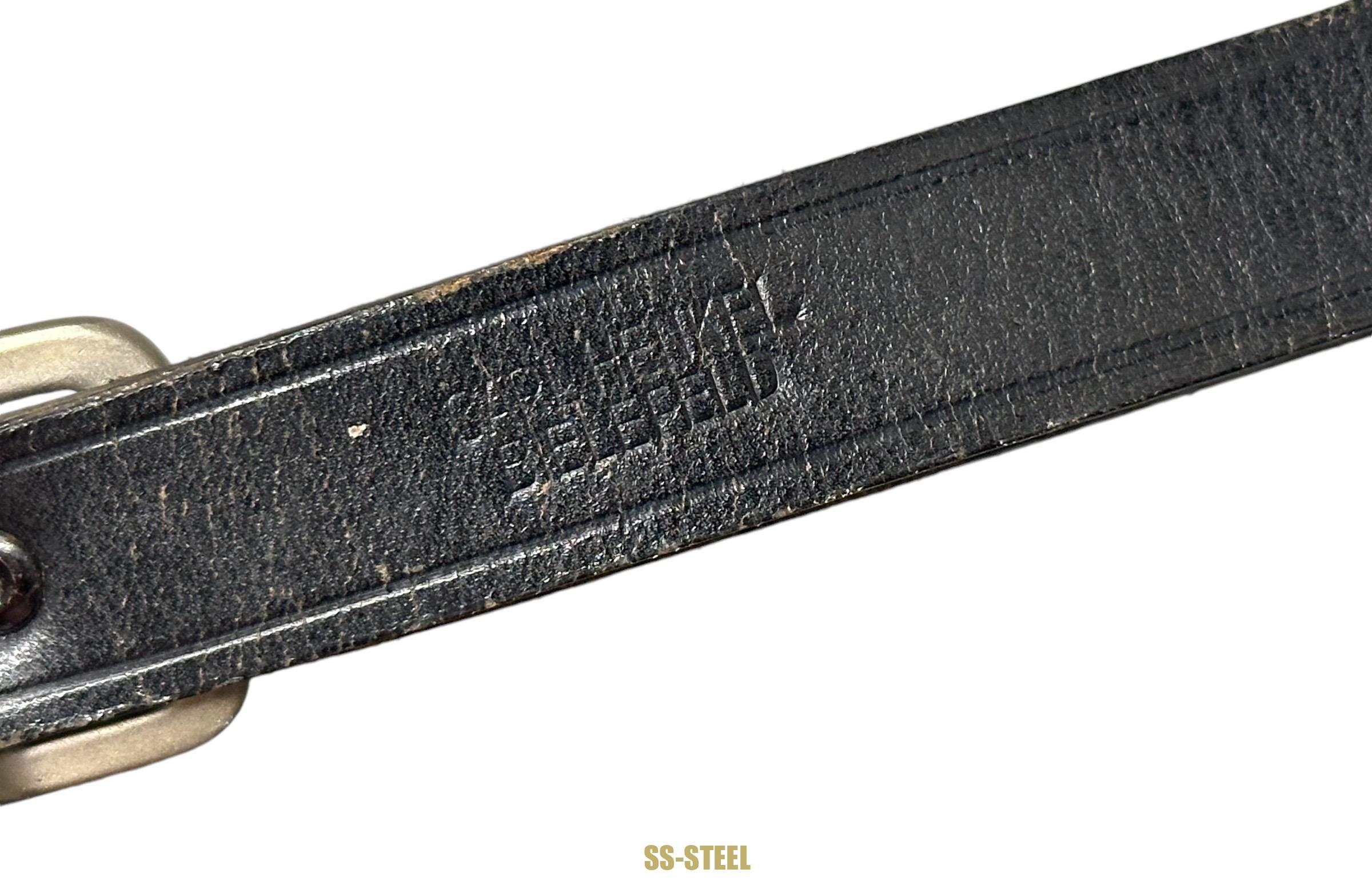 SS Leather Belt Cross Strap RZM UE 15 Carl Henkel - Image 9