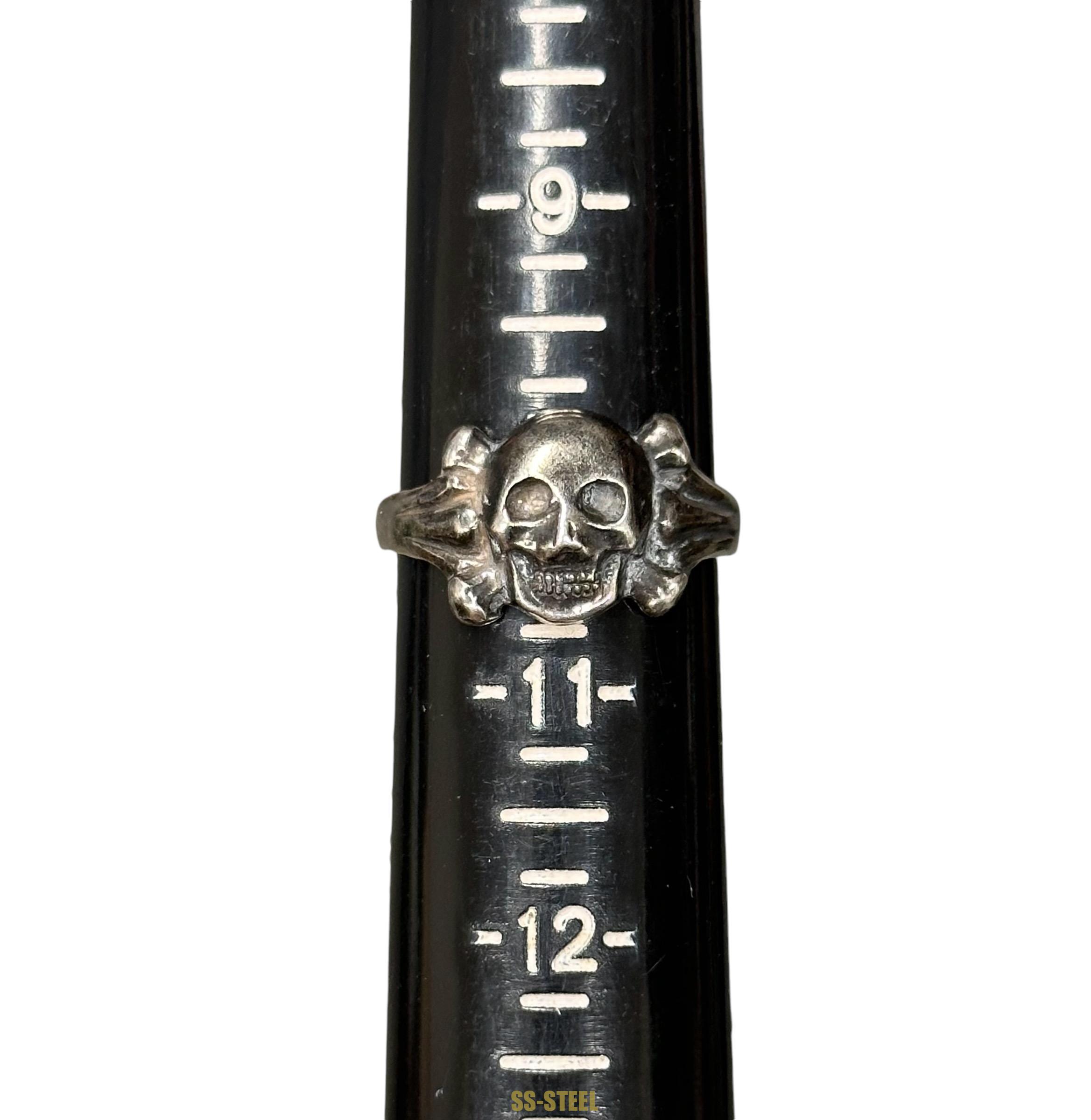 Skull TK Canteen SS Ring - Image 8