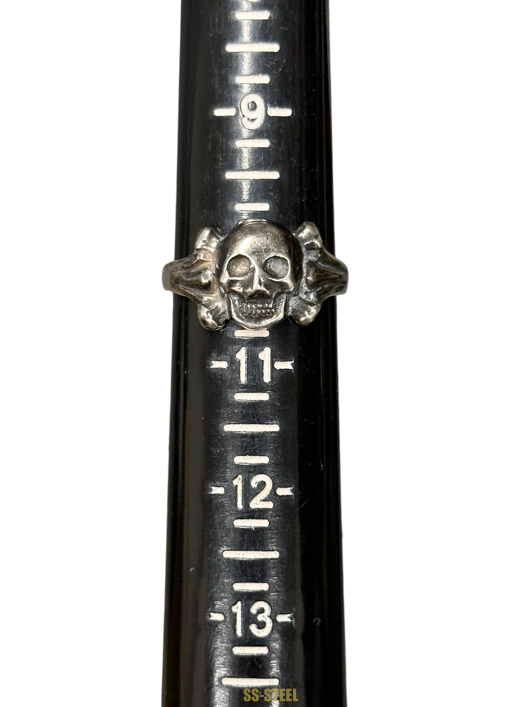 Skull TK Canteen SS Ring - Image 9