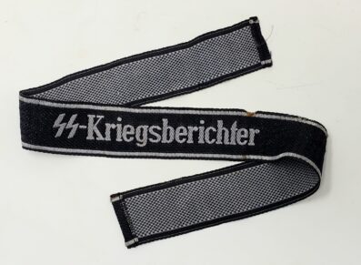 Bevo SS-Kriegsberichter Cufftitle