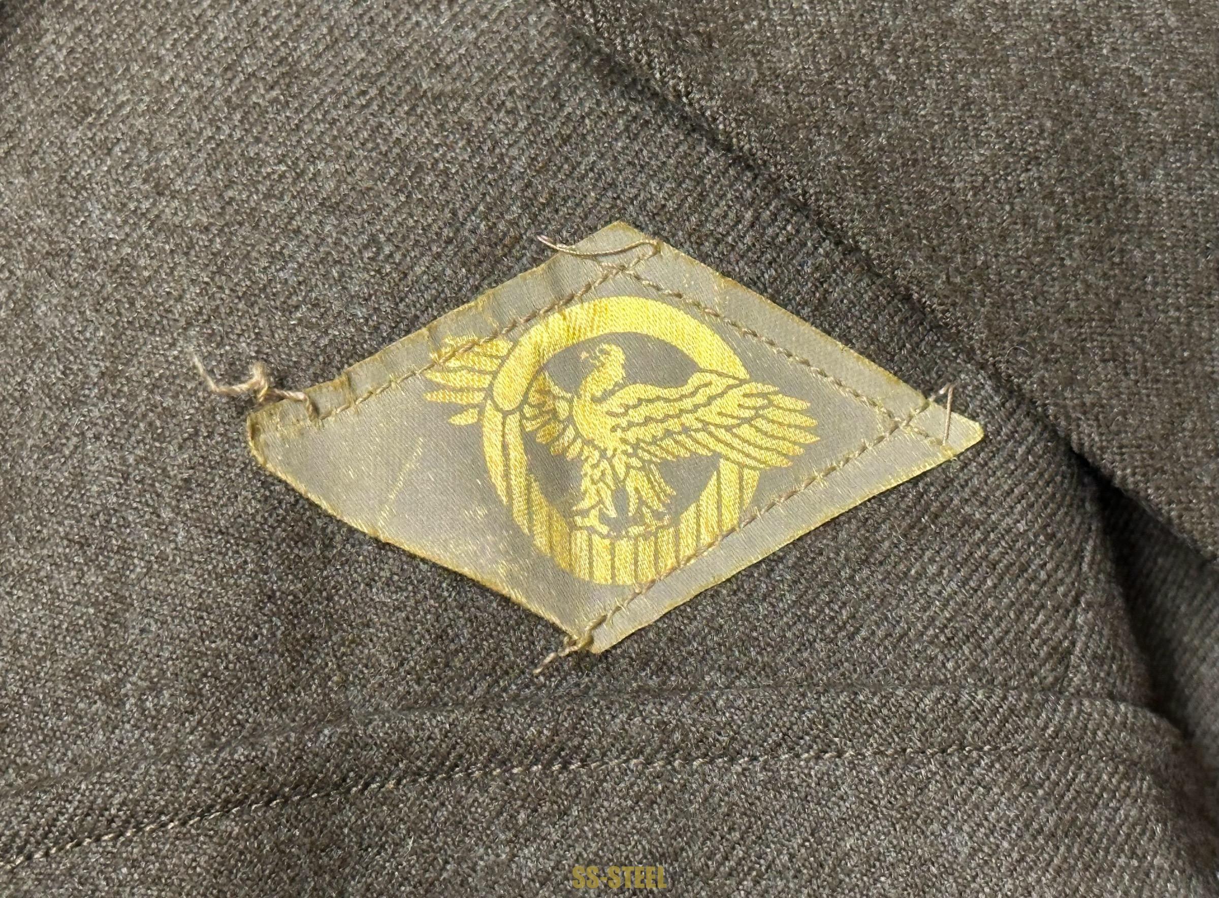 US CBI VET Pacific Grouping - Painted Samurai Sword,Uniform,Machete & Bayonet - Image 6