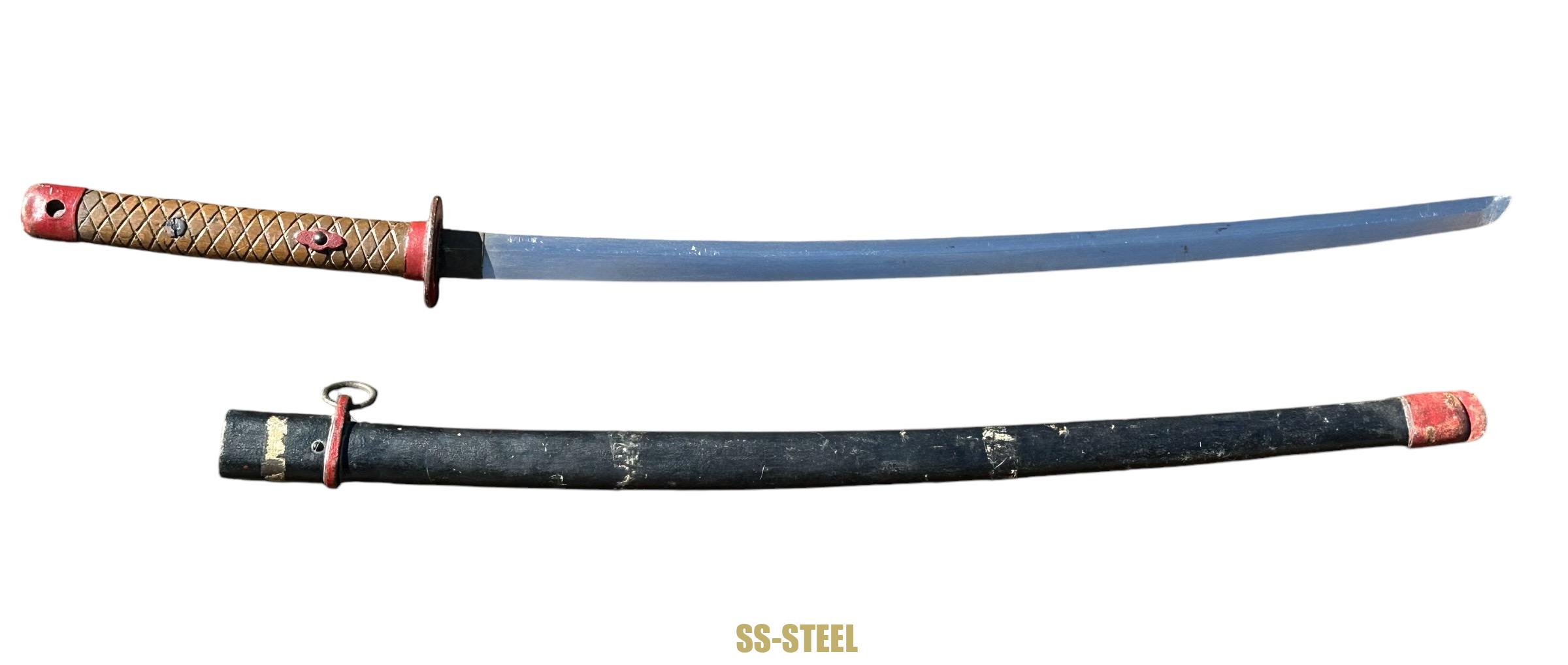 US CBI VET Pacific Grouping - Painted Samurai Sword,Uniform,Machete & Bayonet - Image 20