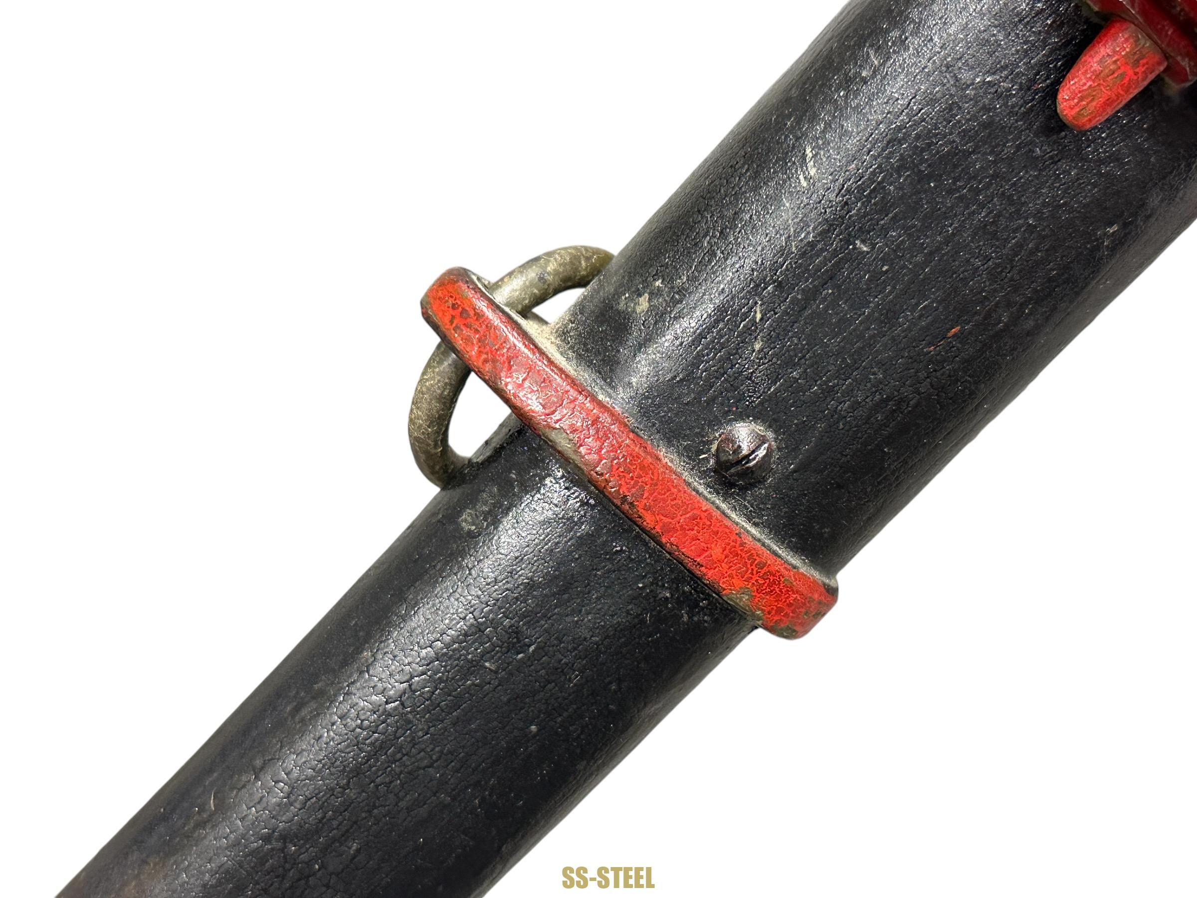 US CBI VET Pacific Grouping - Painted Samurai Sword,Uniform,Machete & Bayonet - Image 26