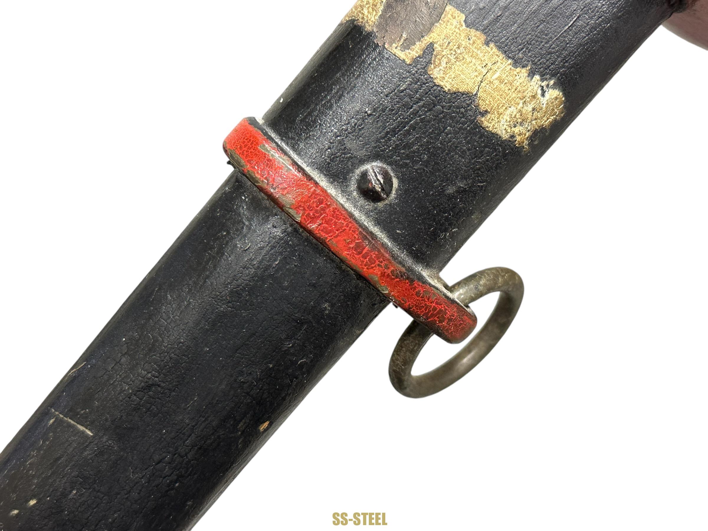 US CBI VET Pacific Grouping - Painted Samurai Sword,Uniform,Machete & Bayonet - Image 27