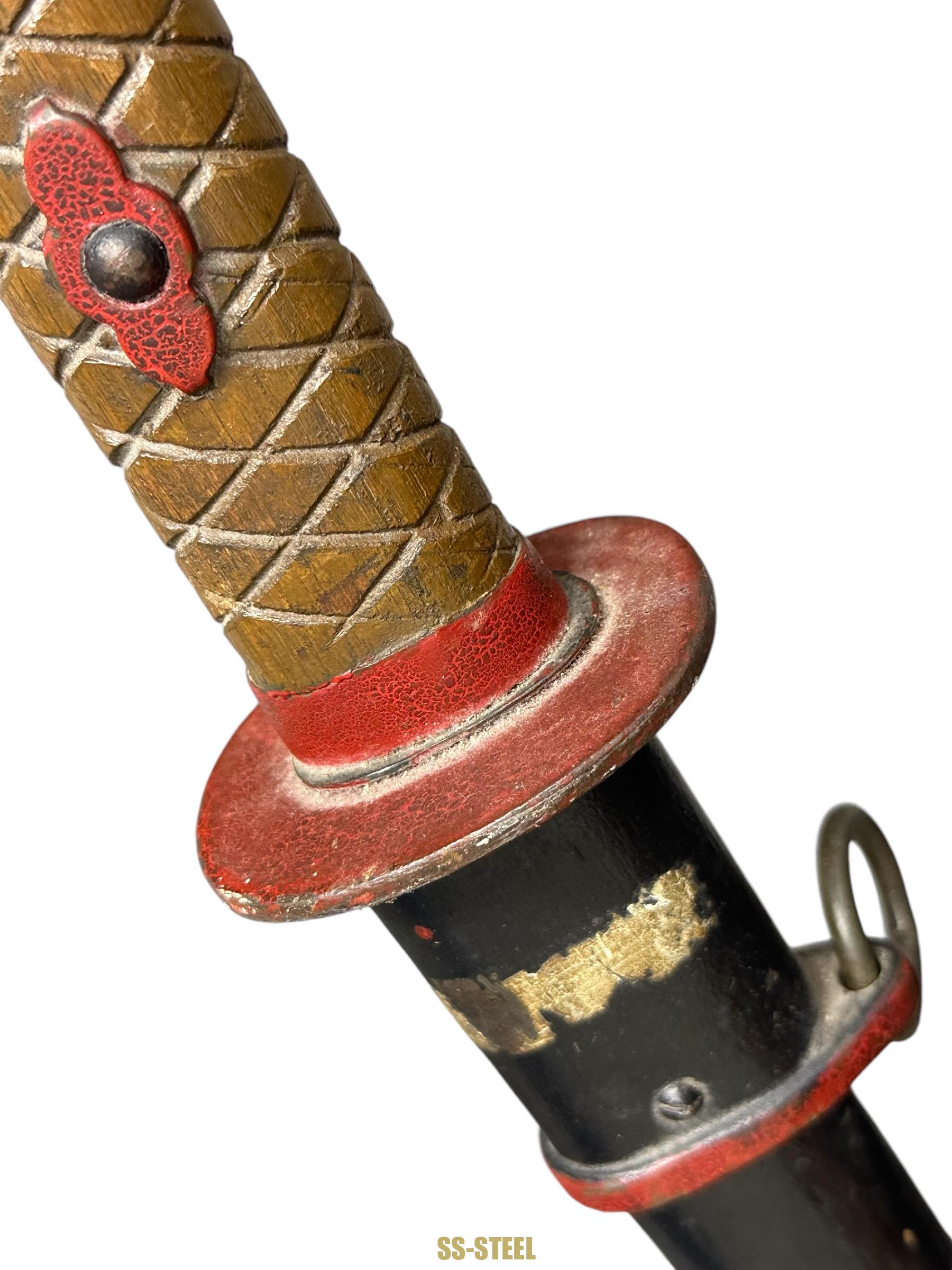 US CBI VET Pacific Grouping - Painted Samurai Sword,Uniform,Machete & Bayonet - Image 30