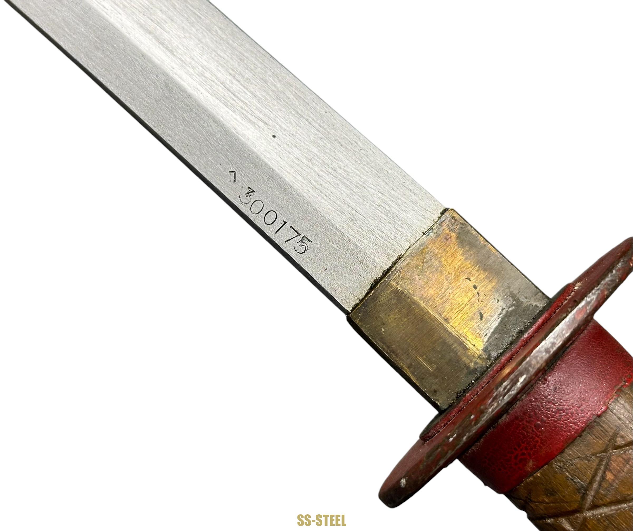 US CBI VET Pacific Grouping - Painted Samurai Sword,Uniform,Machete & Bayonet - Image 40