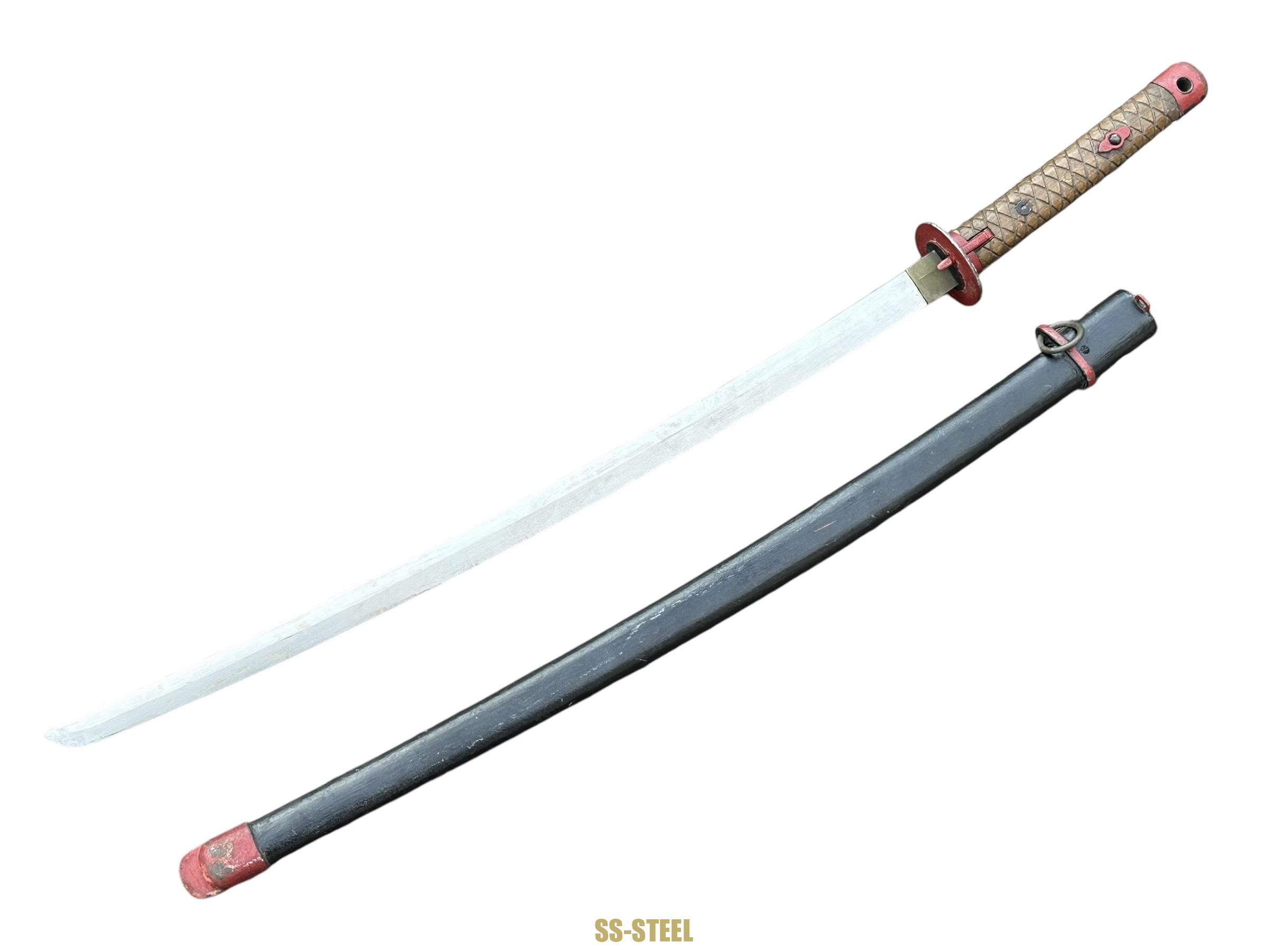 US CBI VET Pacific Grouping - Painted Samurai Sword,Uniform,Machete & Bayonet - Image 43