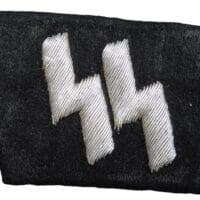 Waffen-SS Bullion Runic Tab for NCOs
